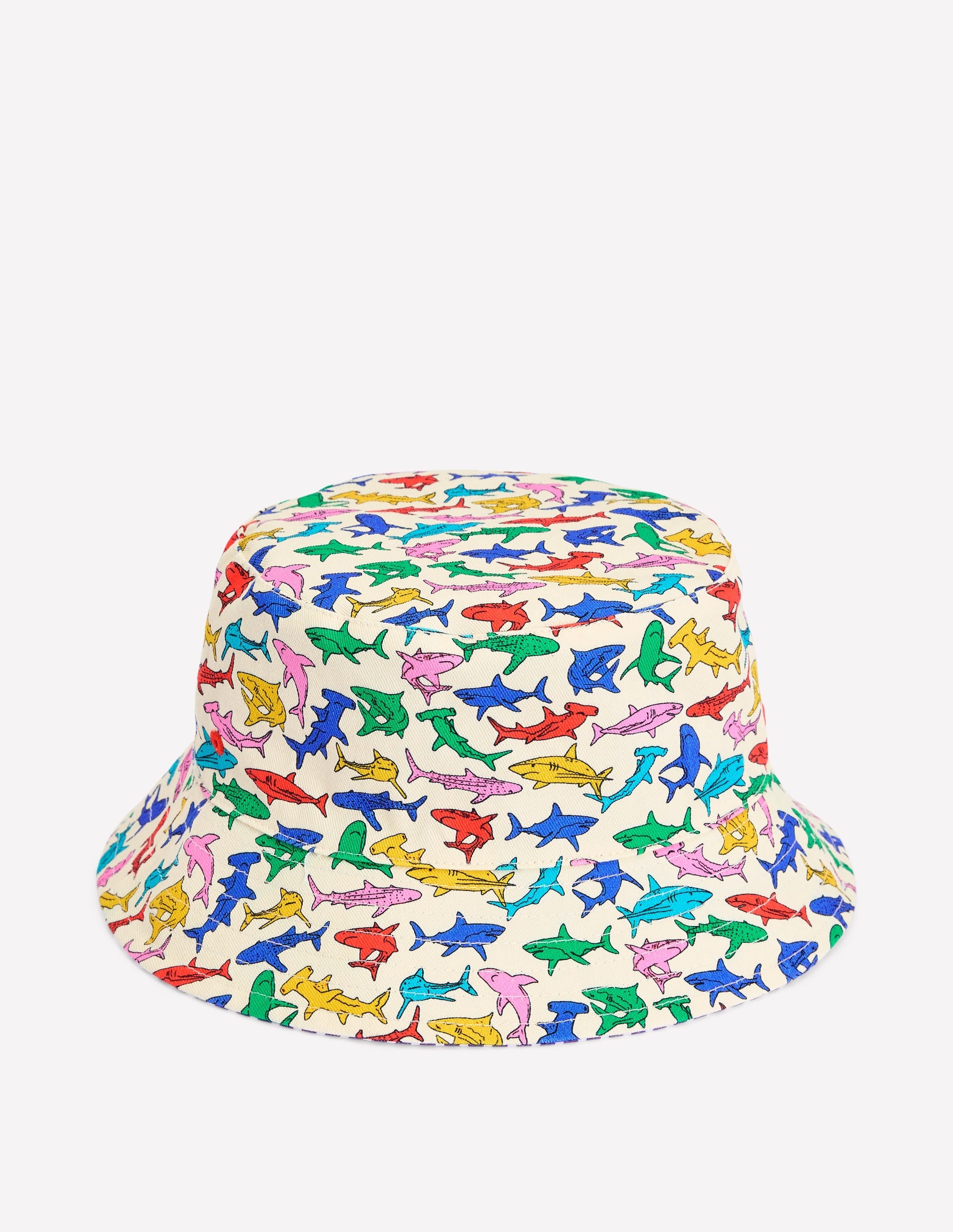 Bucket hat-Sapphire Blue Ticking Stripe - Image 1
