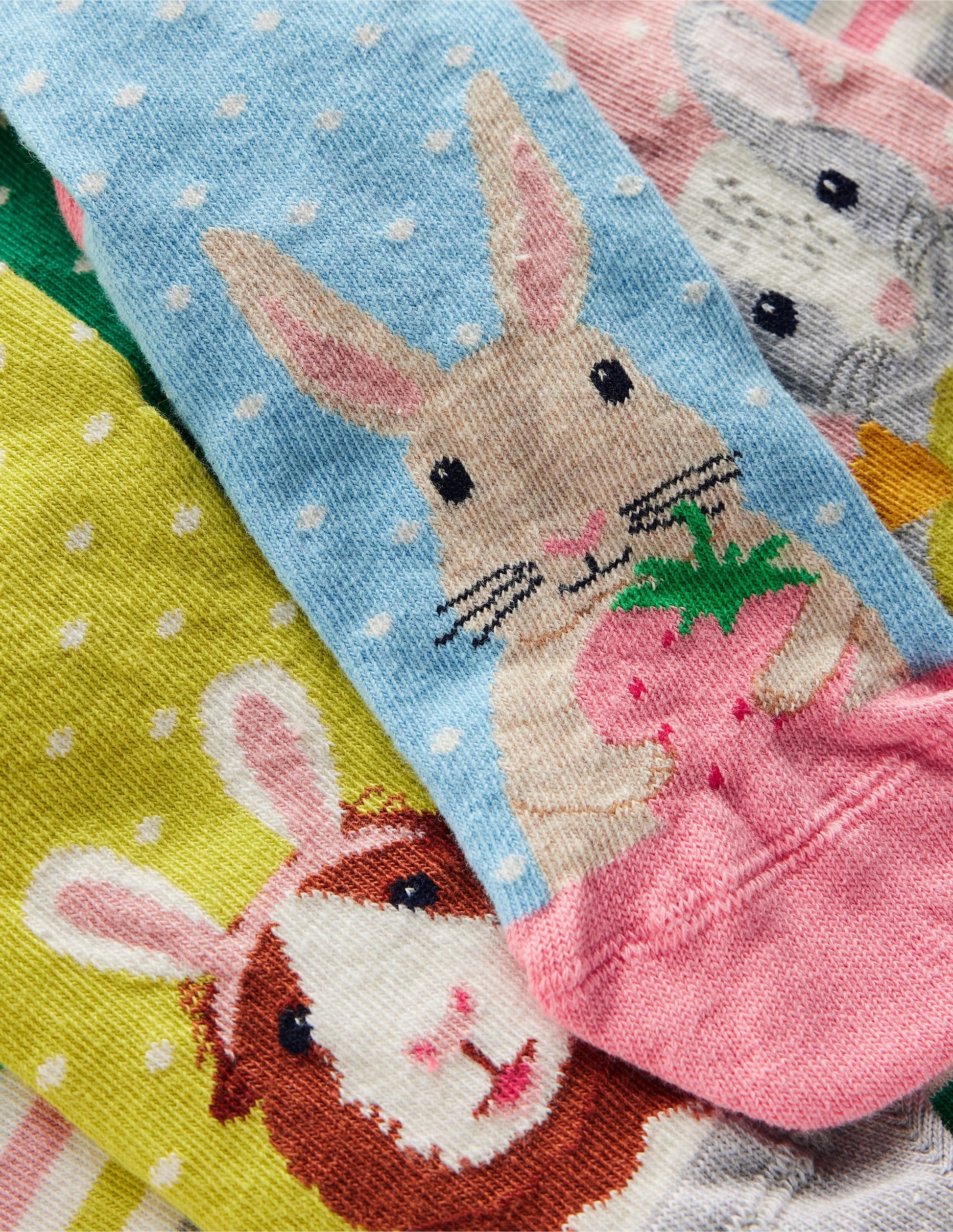 Socks 7 Pack-Easter Animals-2