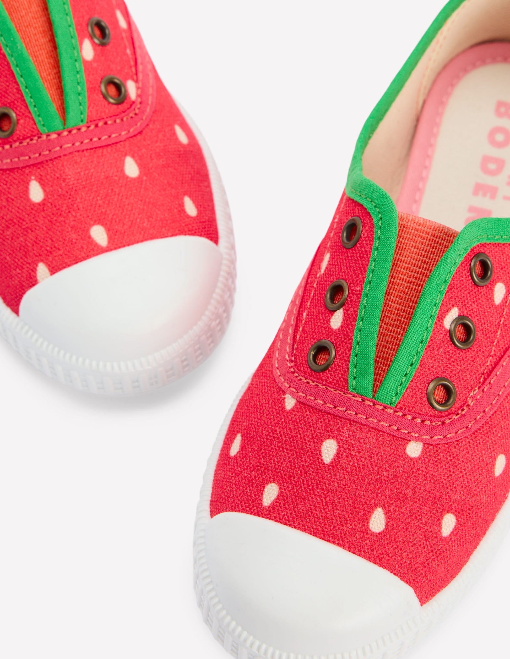 Laceless Canvas Pull-ons-Strawberry-3