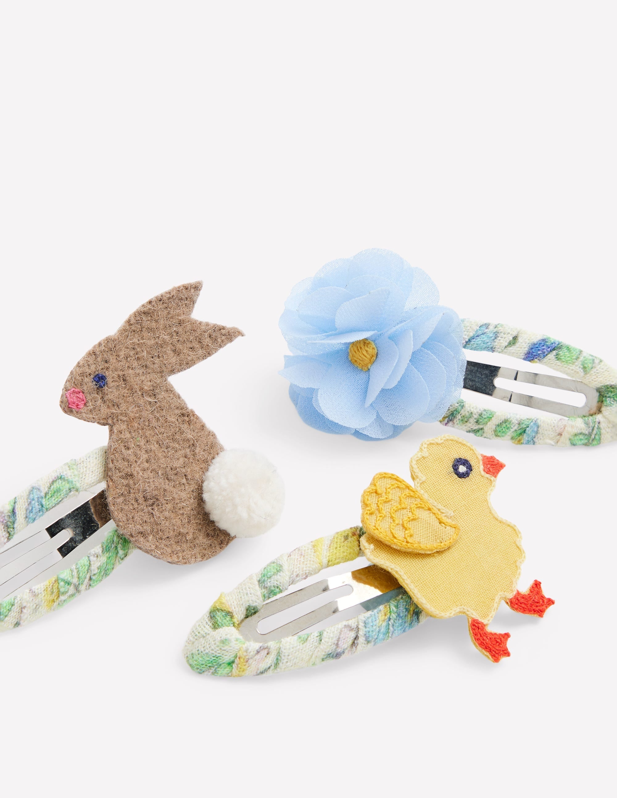 3 Pack Hair Clips-Easter Animals - Image 2