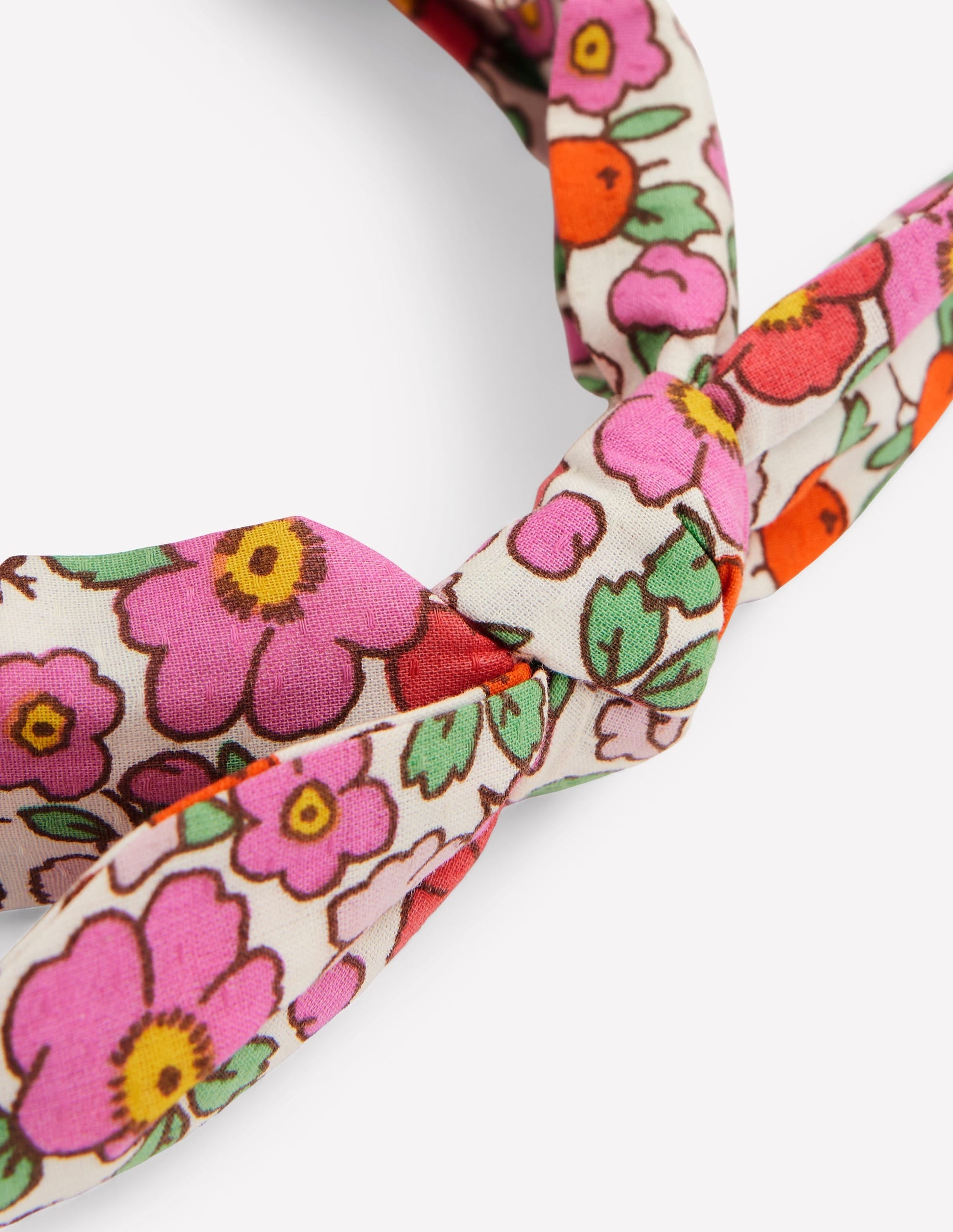 Bow Headband-Apple blossom-2