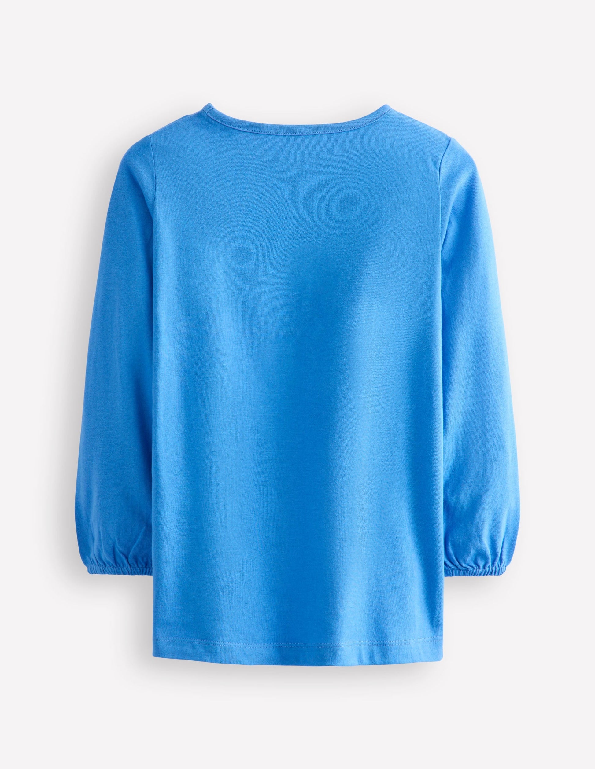 Appliqué Jersey Tunic-Peacock Plume Blue Dog-2