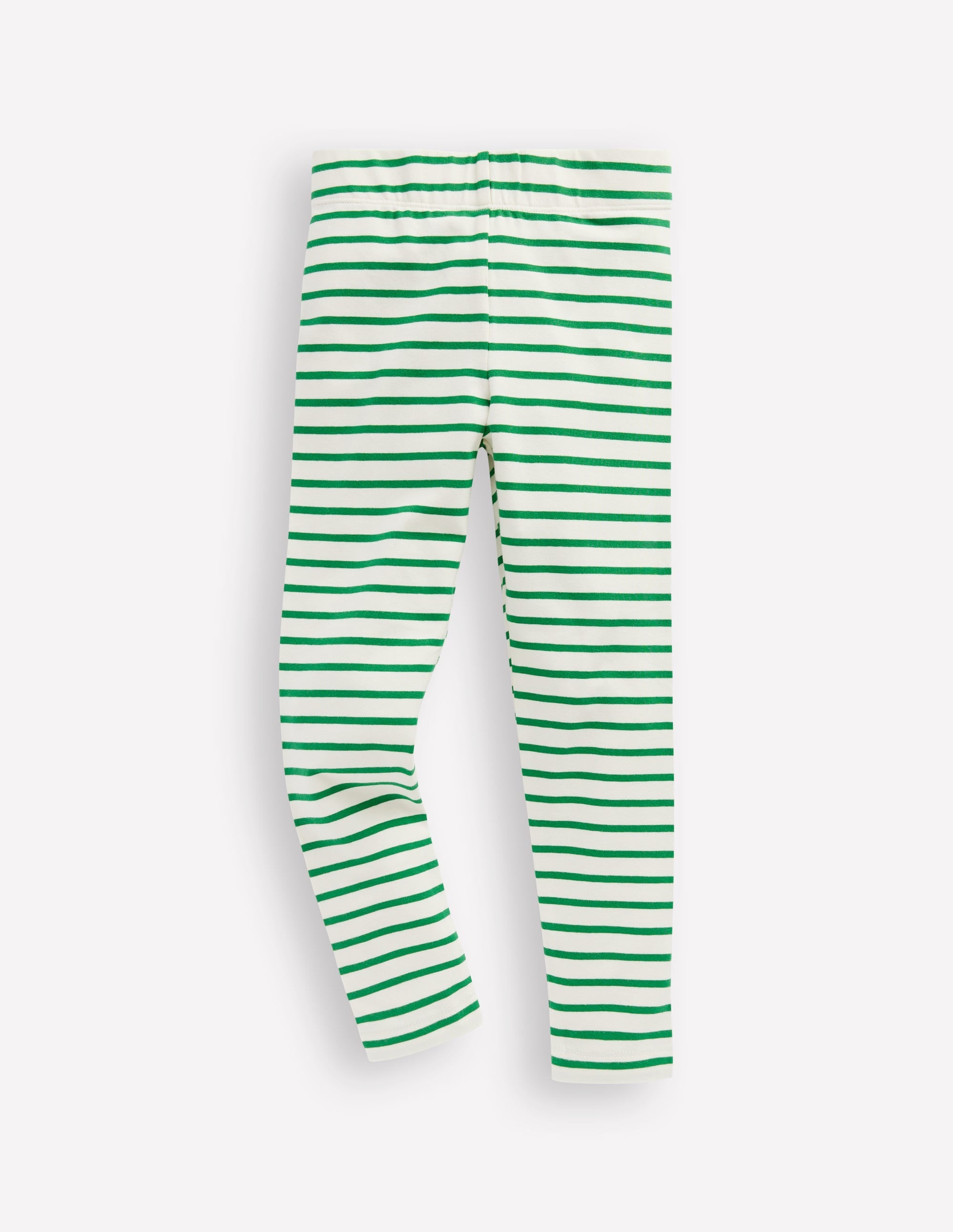 Fun Leggings-Green Stripe - Image 1