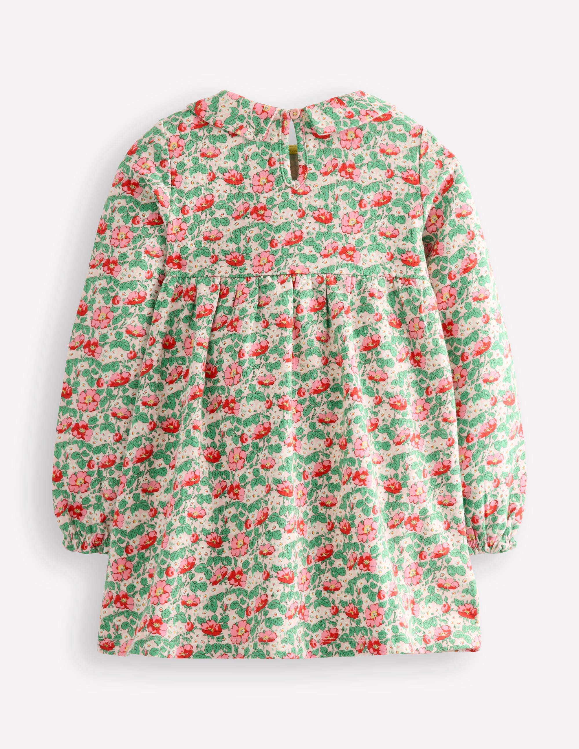 Collared Tunic-Chalk Pink Wild Rose - Image 2