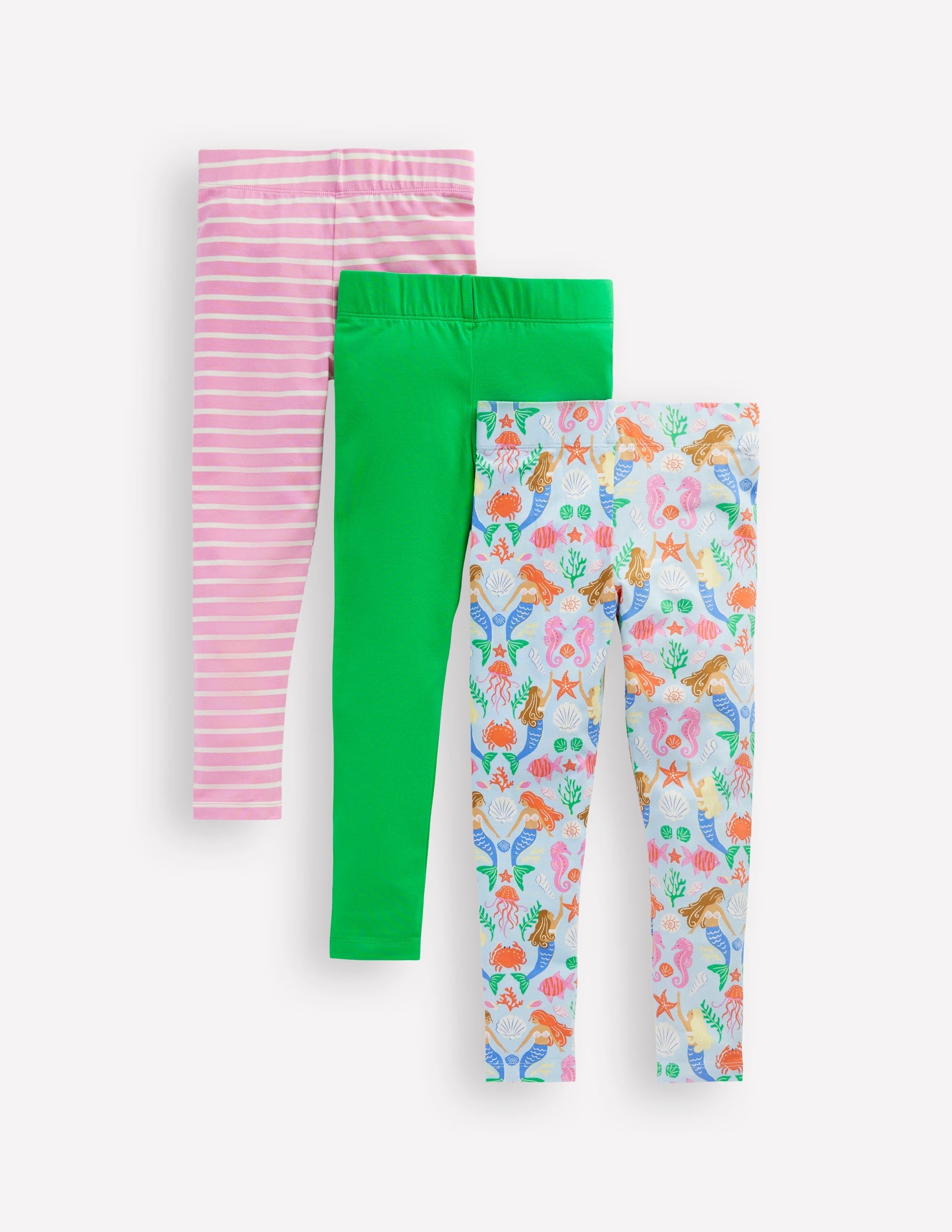 3-Pack Leggings-Multi Mermaid-1