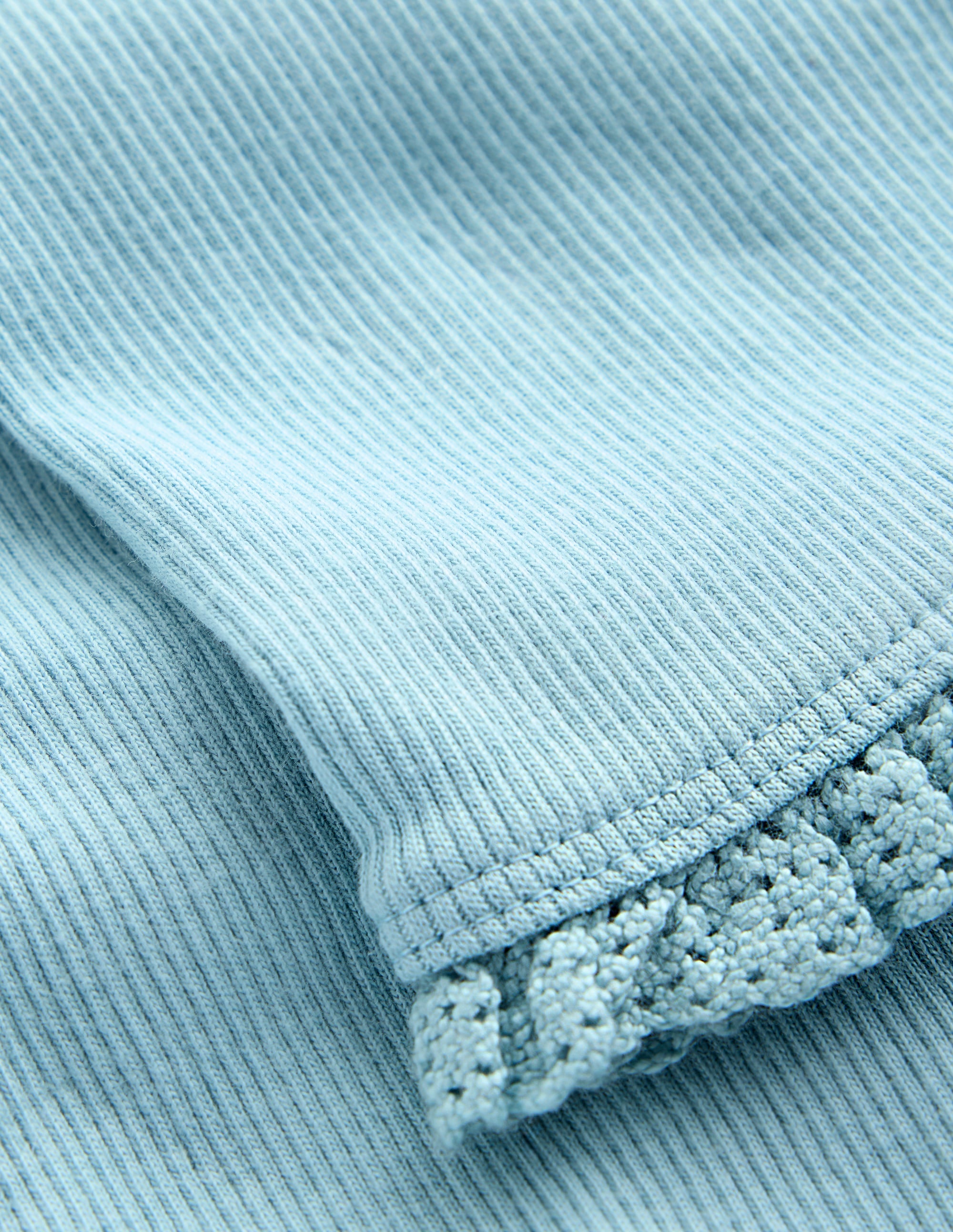 Ribbed Leggings-Vintage Blue - Image 3