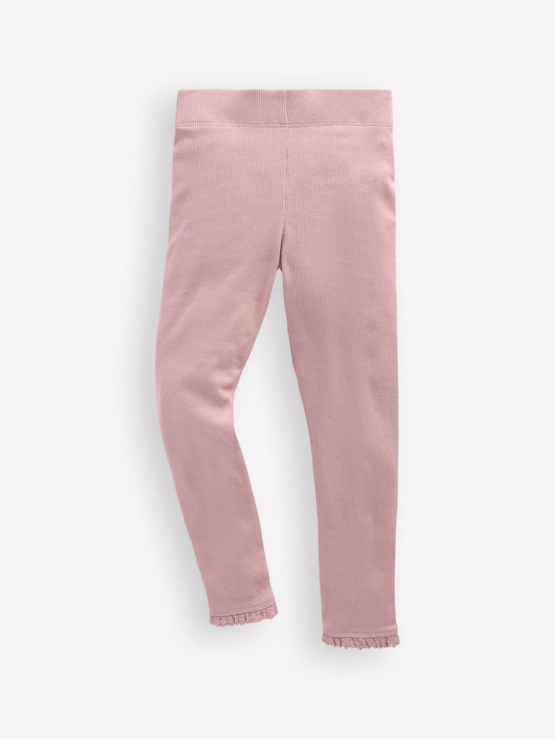 Ribbed Leggings-Vintage Pink - Image 1