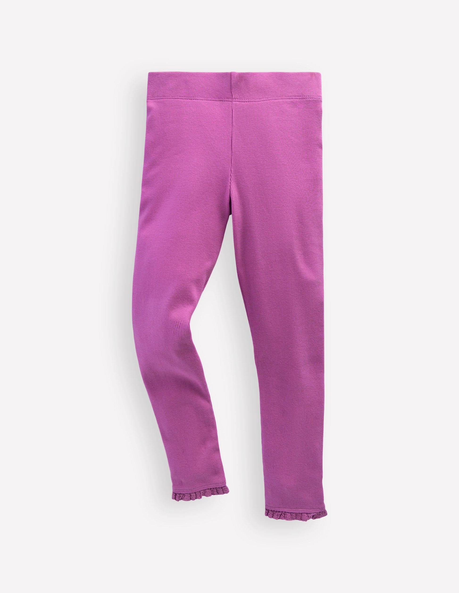 Ribbed Leggings-Foxglove Purple-1