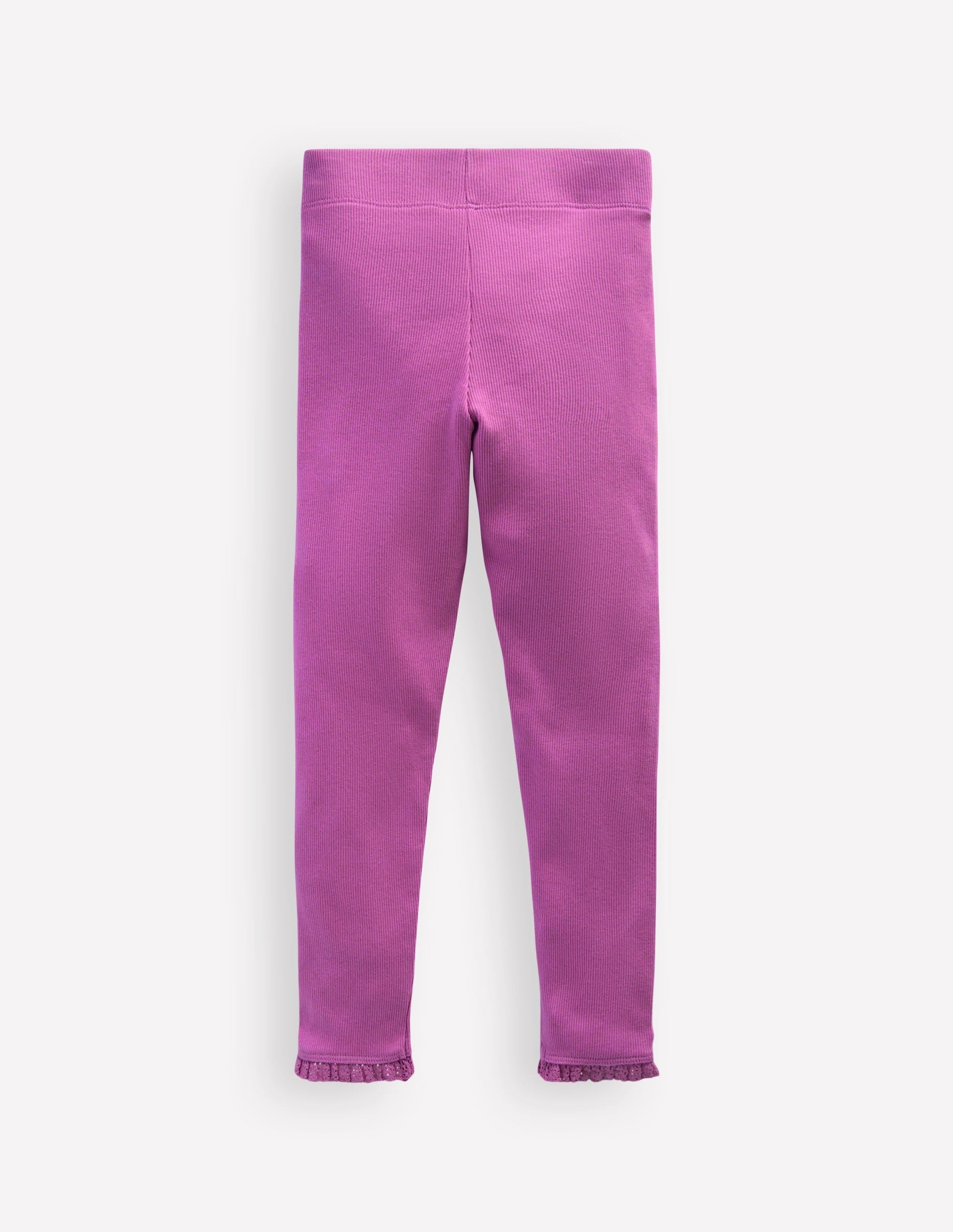 Ribbed Leggings-Foxglove Purple-2
