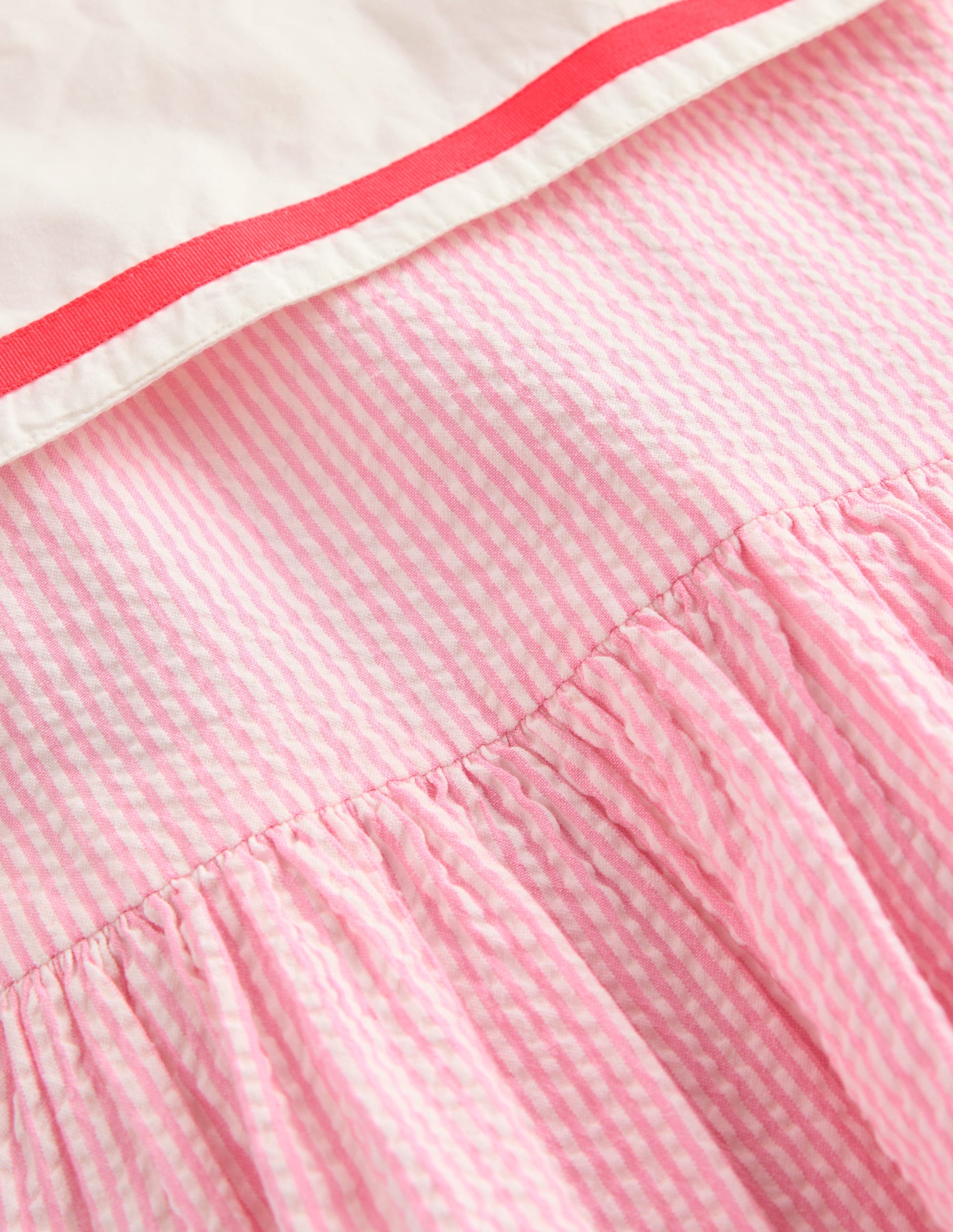 Heritage Sailor Dress-Pink Ticking-3