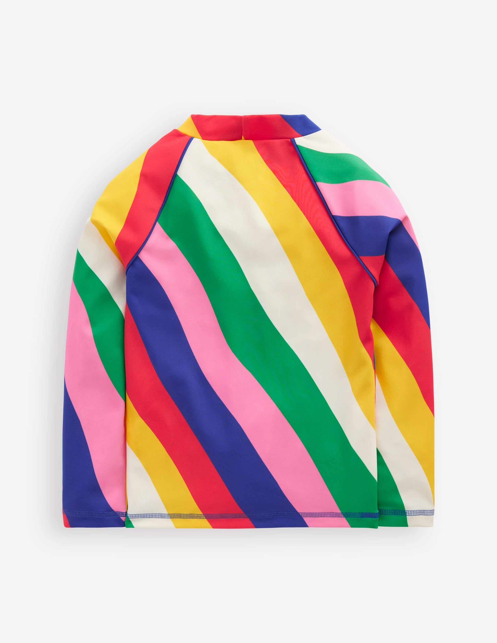 Sunsafe Patterned Rash Vest-Multi Rainbow Swirl-2