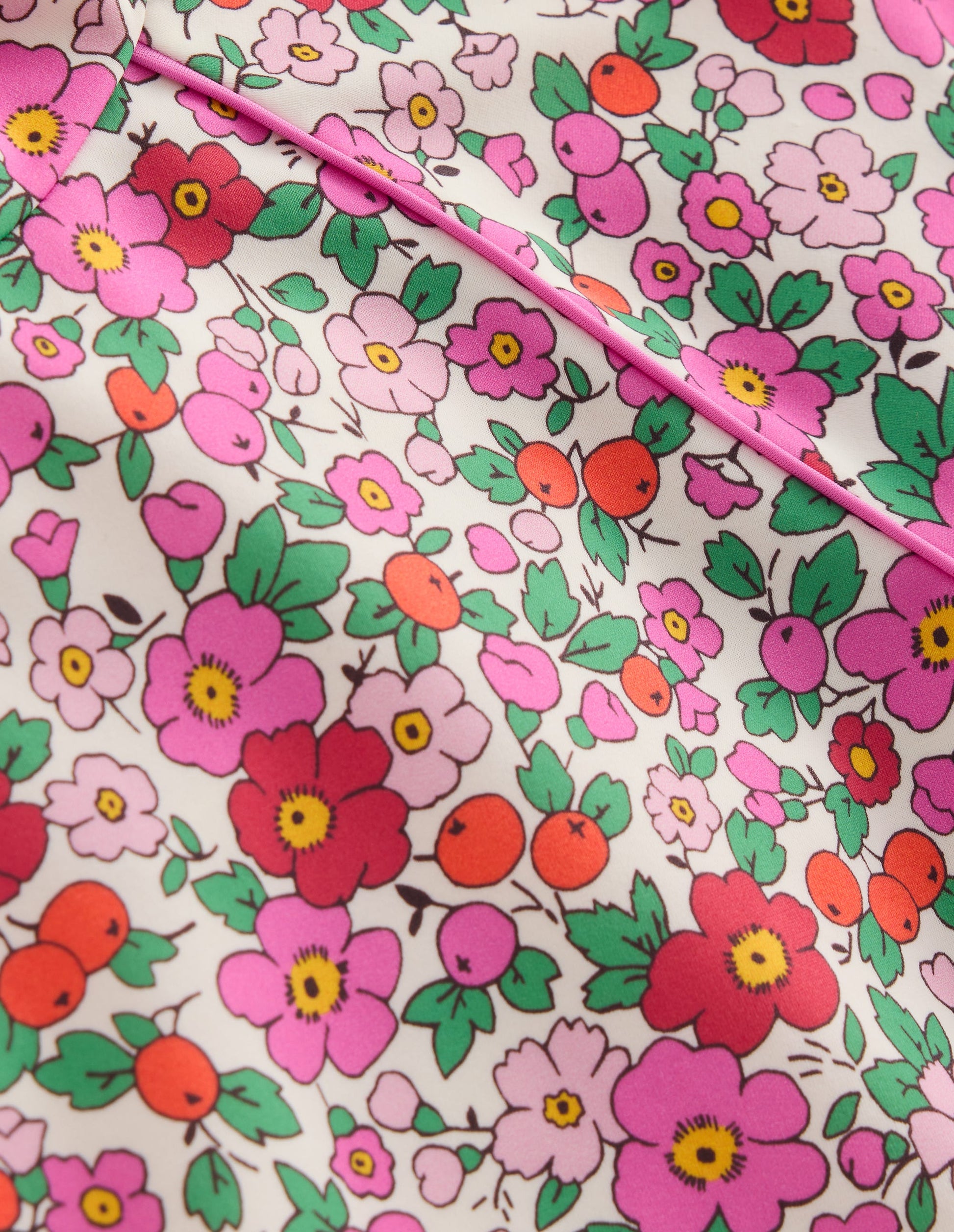 Sunsafe Patterned Rash Vest-Pink Apple Blossom Floral-3