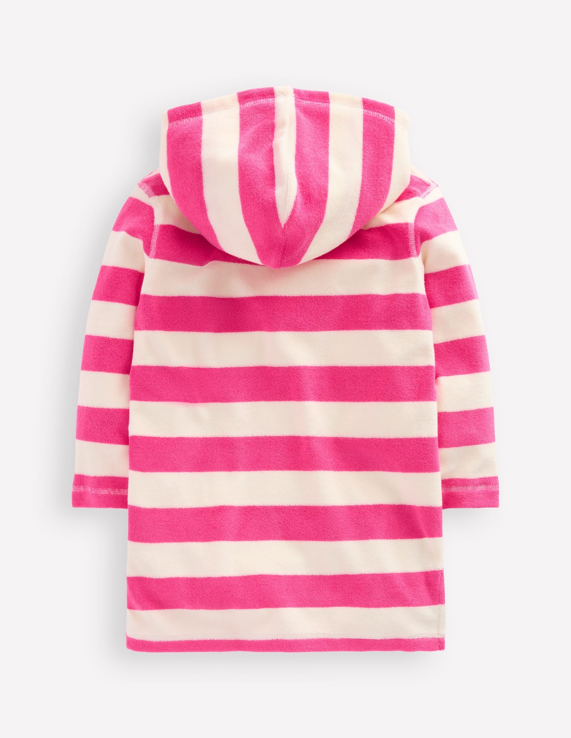 Mara Towelling Throw-On-Pink Mermaid Stripe - Image 2