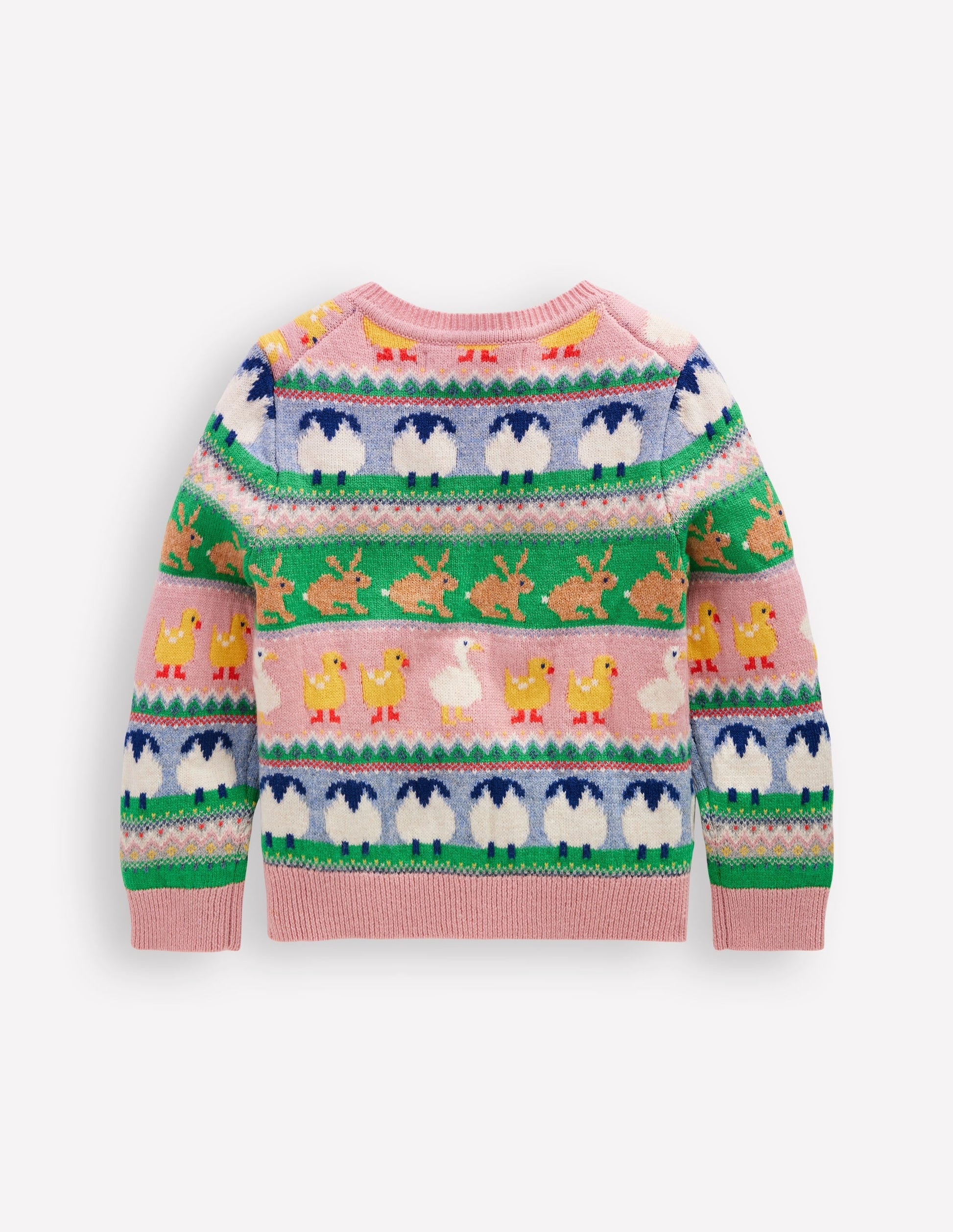 Edie Fair Isle Cardigan-Easter Fair Isle-3