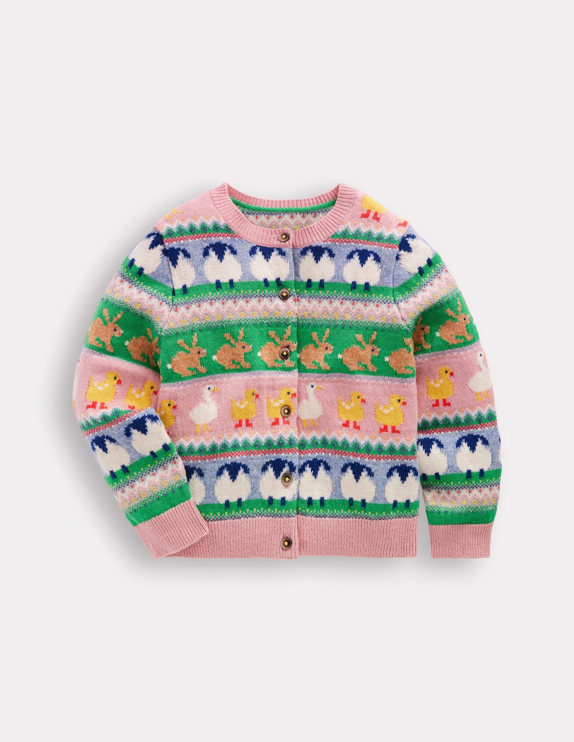 Edie Fair Isle Cardigan-Easter Fair Isle-2
