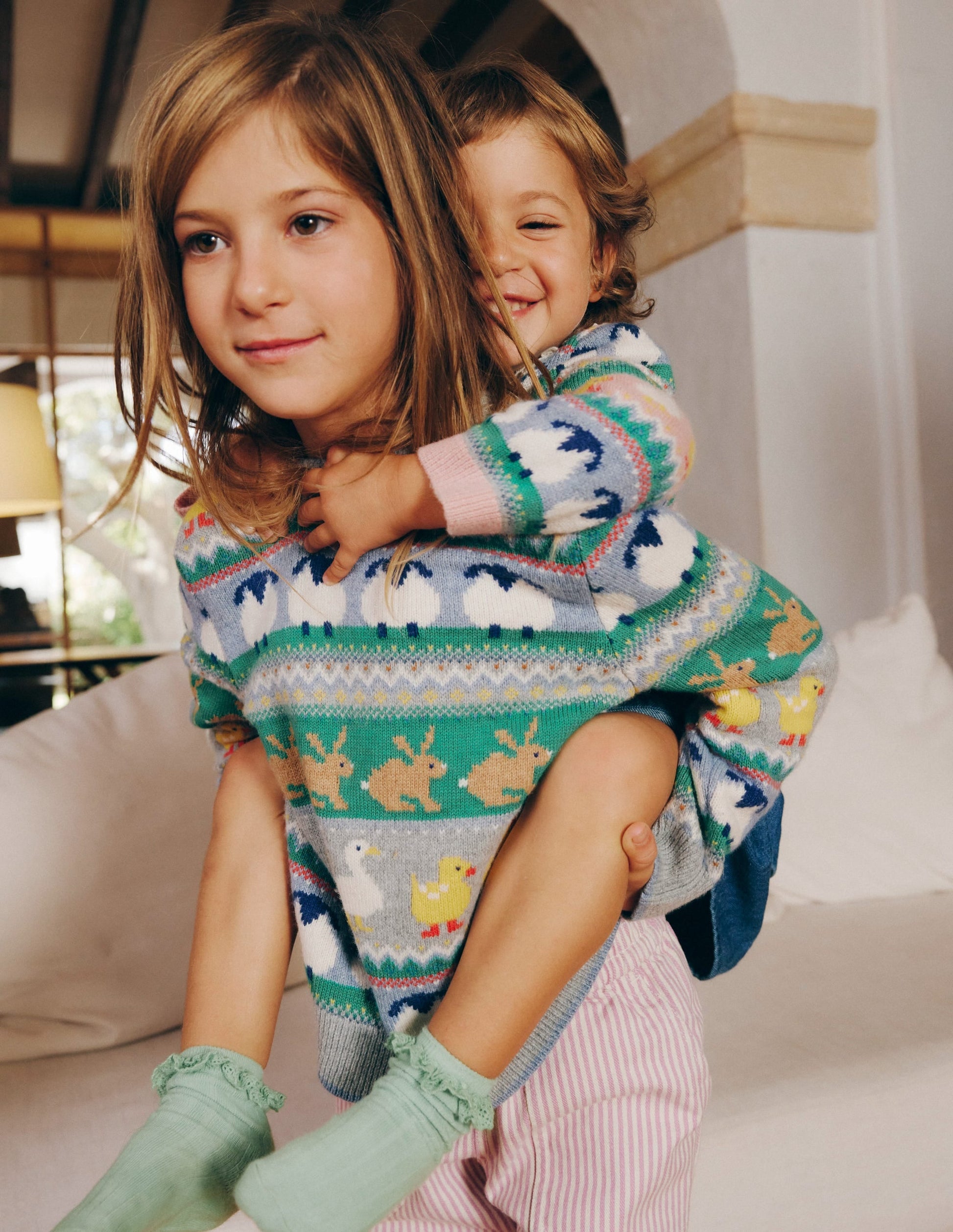 Edie Fair Isle Cardigan-Easter Fair Isle-5