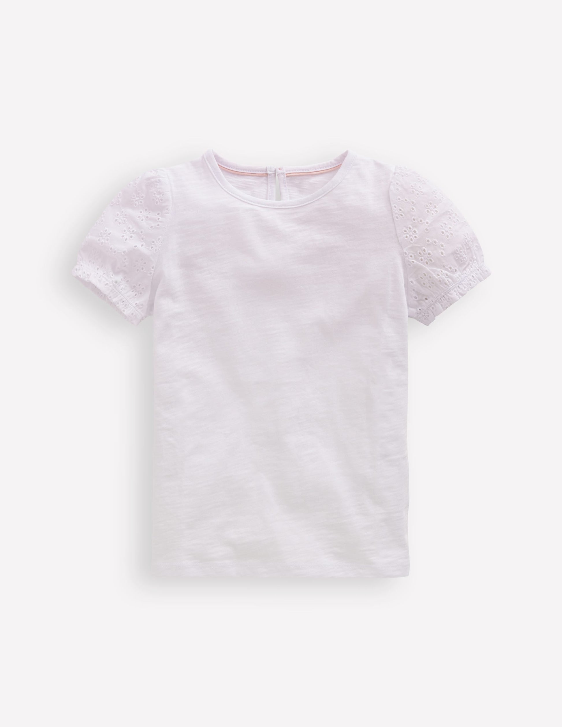 Broderie Mix Tee-White-2