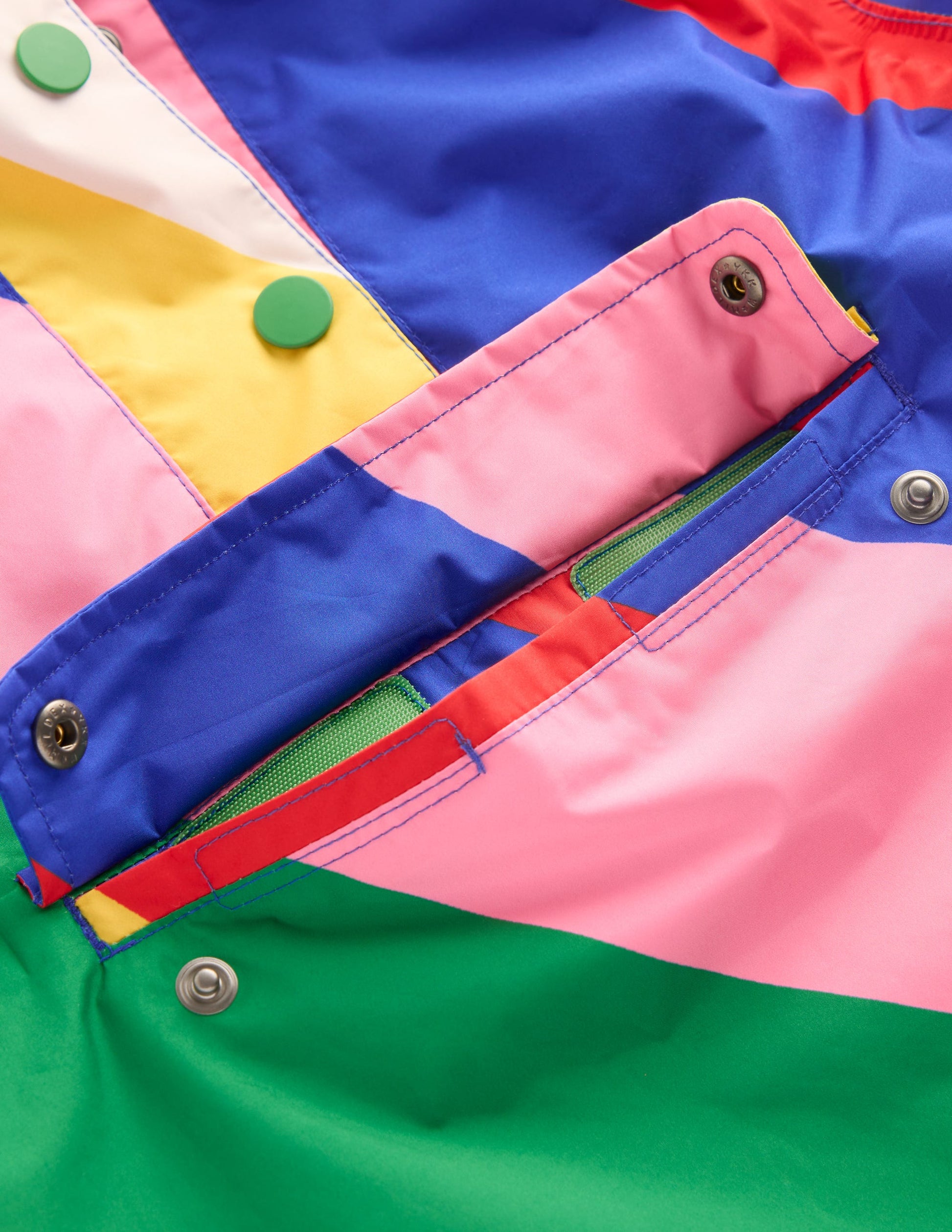 Pop Over Rain Jacket-Multi Rainbow Swirl-3