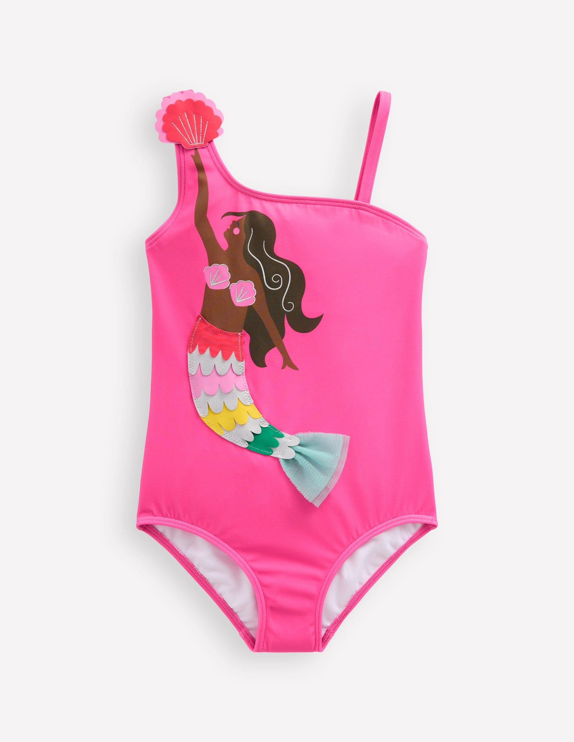 Sunday Appliqué Swimsuit-Pink Mermaid-2