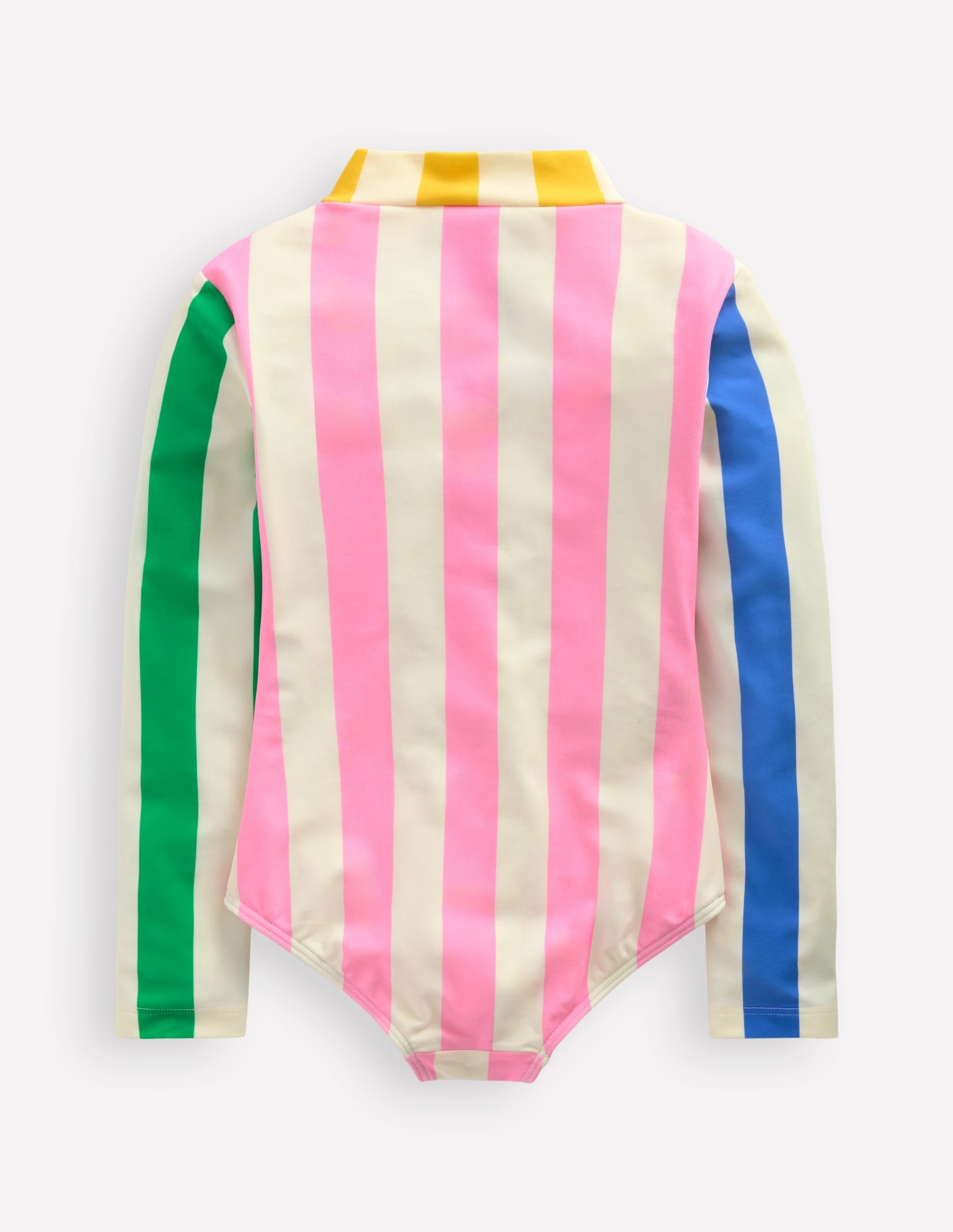Long-Sleeved Swimsuit-Hotchpotch Stripe-3