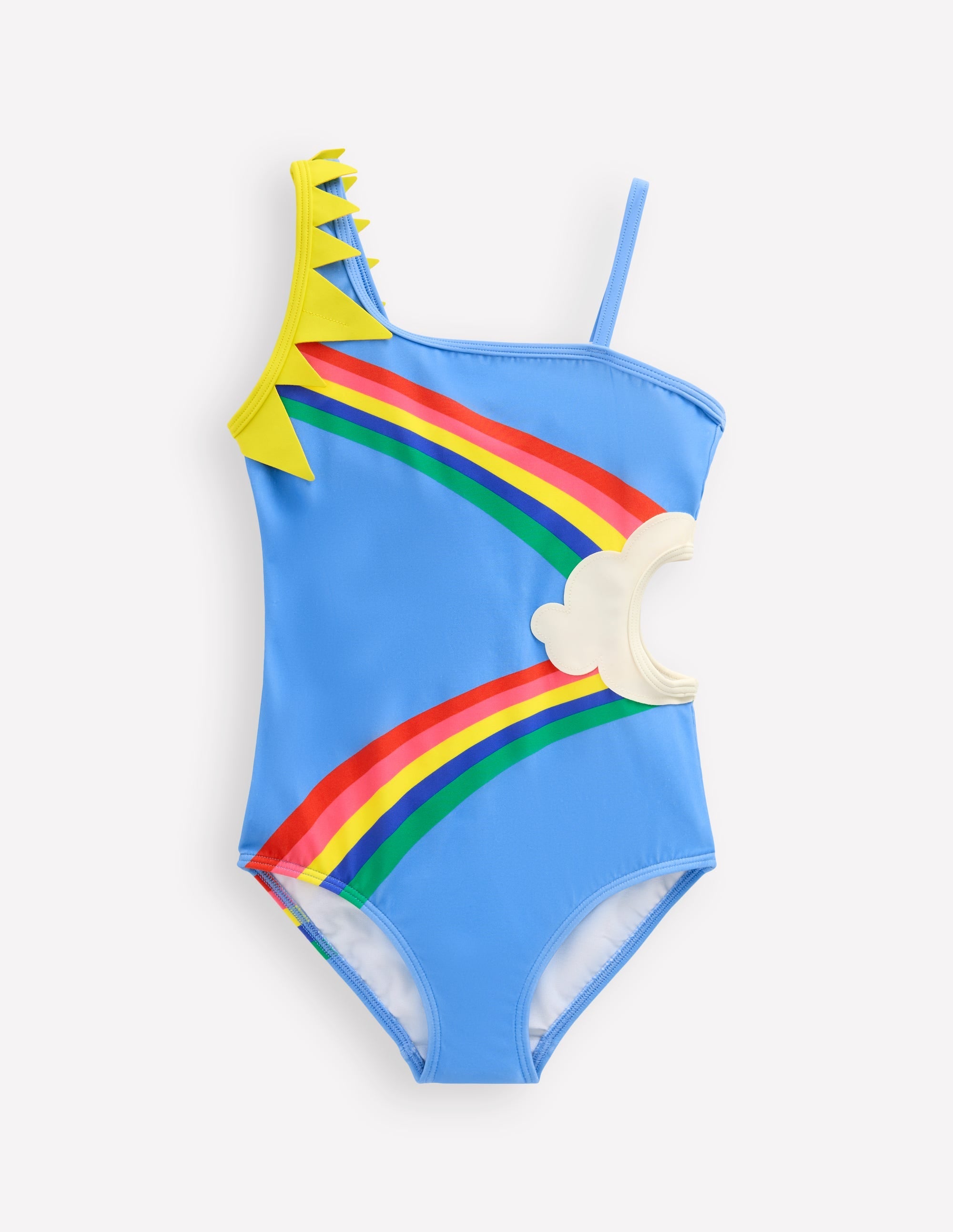 Lettice Cut Out Swimsuit-Forget Me Not Blue Weather - Image 2