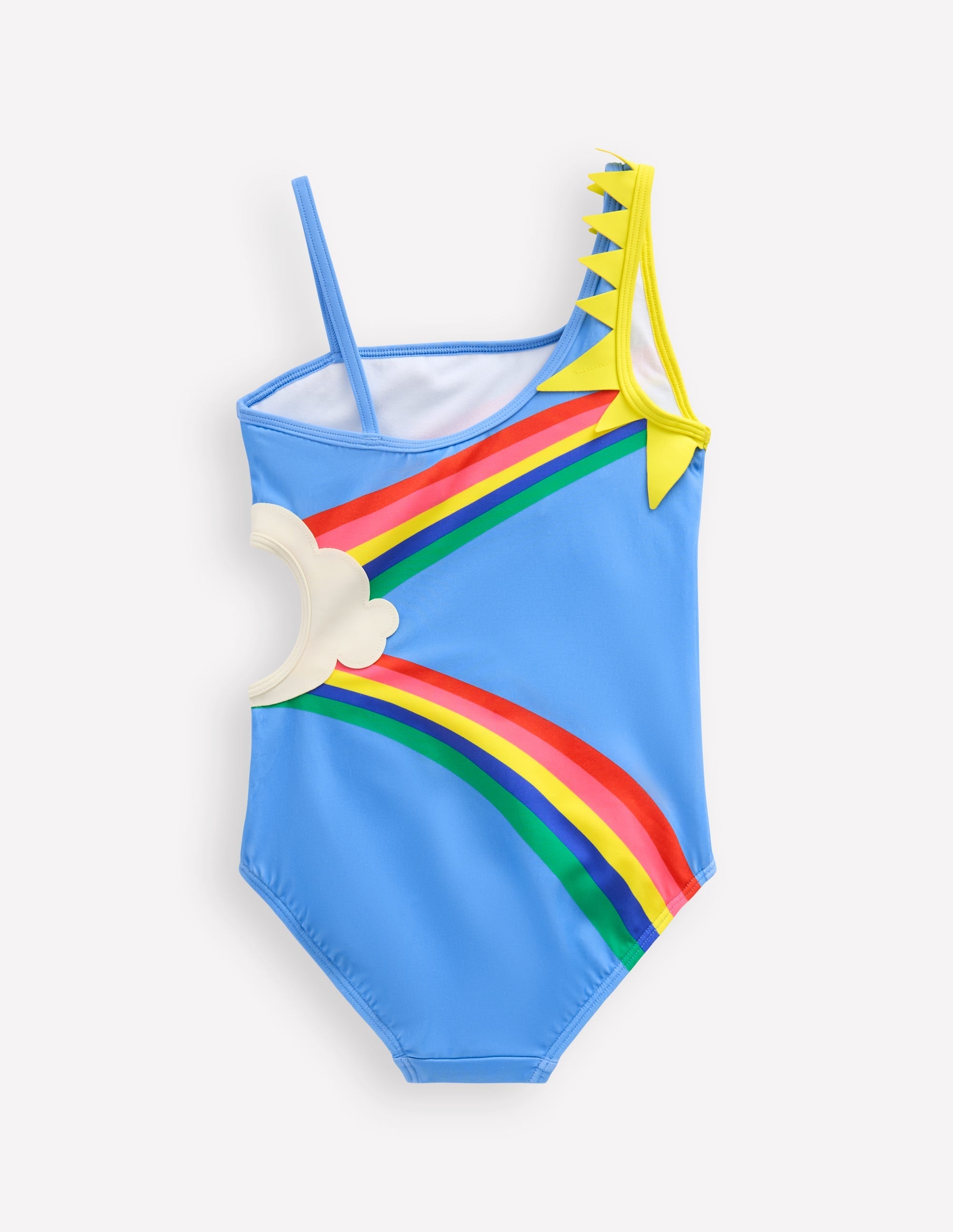 Lettice Cut Out Swimsuit-Forget Me Not Blue Weather - Image 3