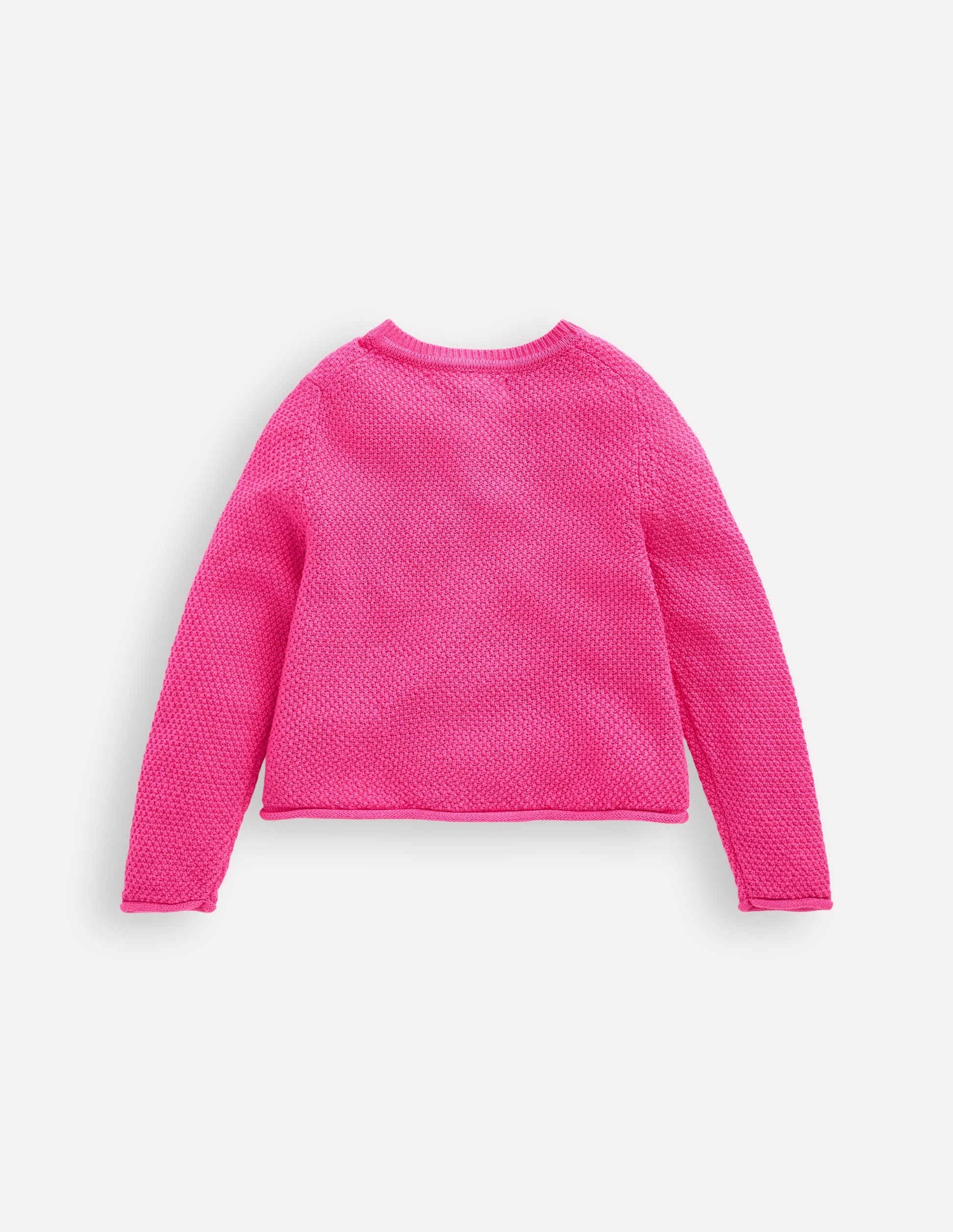 Everyday Cotton Cardigan-Sorbet Pink-2