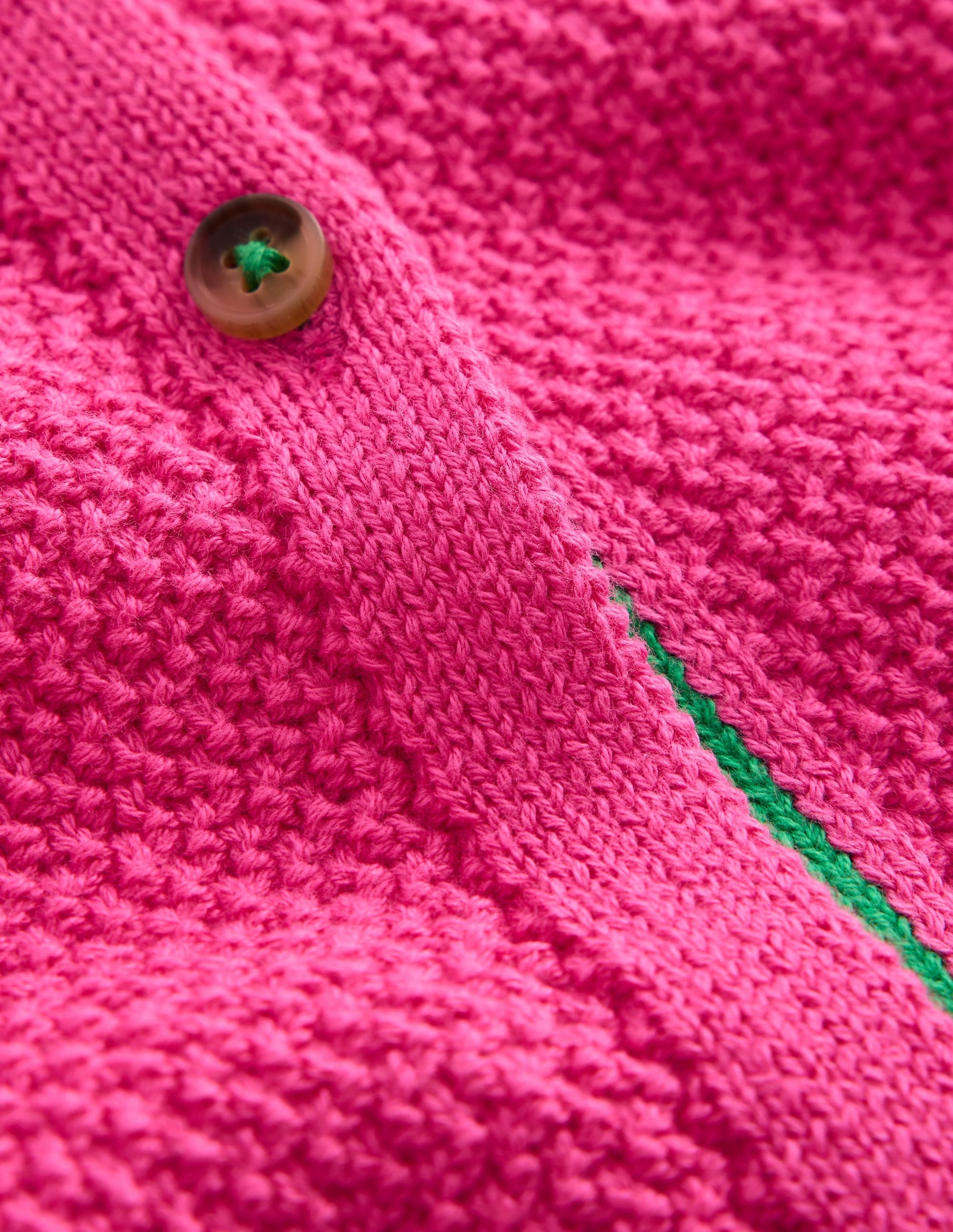 Everyday Cotton Cardigan-Sorbet Pink-3