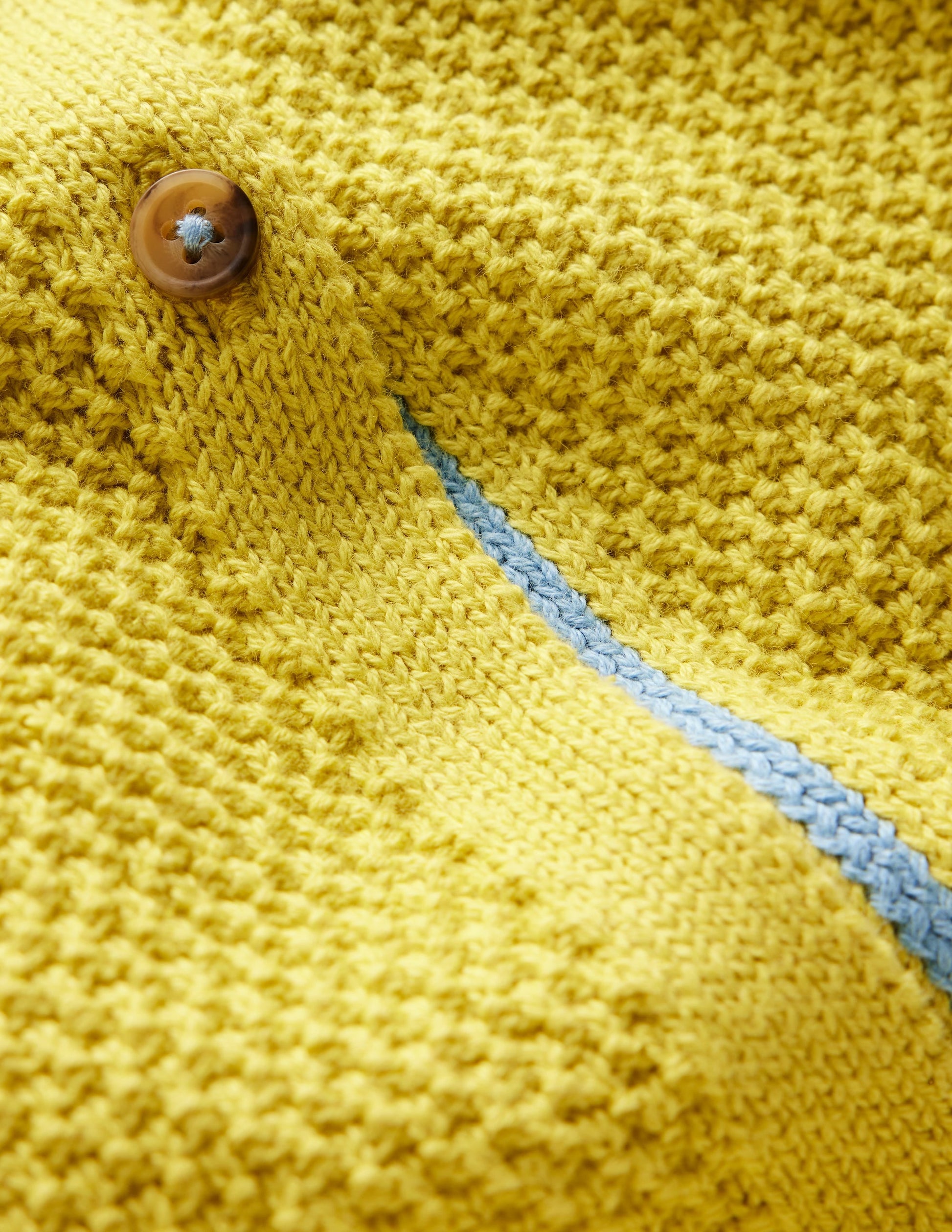 Everyday Cotton Cardigan-Lemon Yellow-3