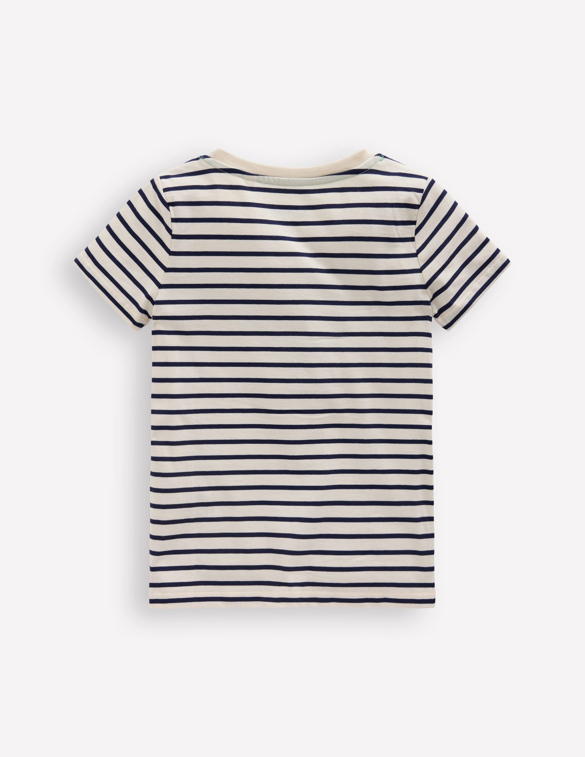 Bay Boucle T-Shirt-French Navy/ Ivory Cherries-2