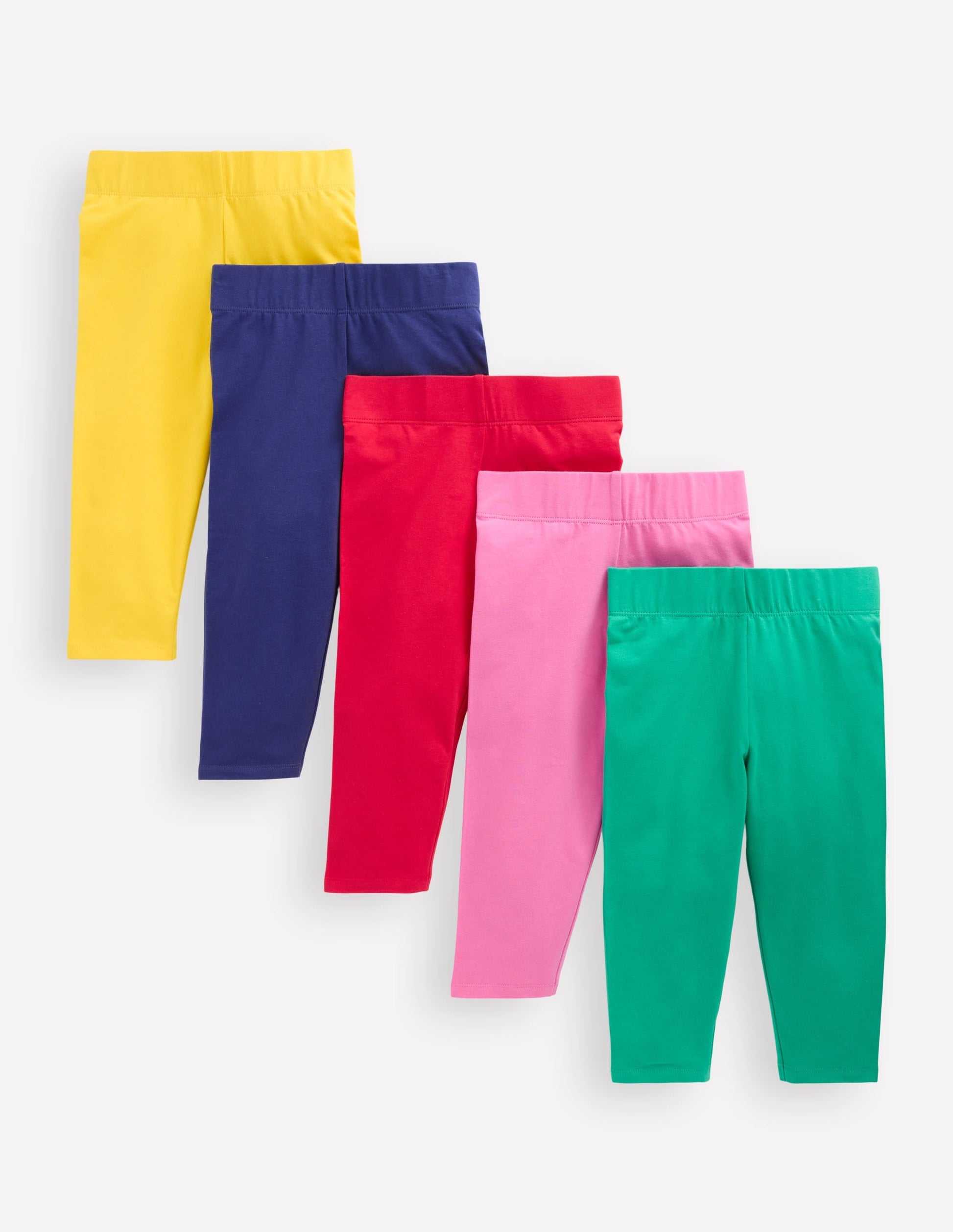 5-Pack Cropped Leggings-Multi Rainbow-1