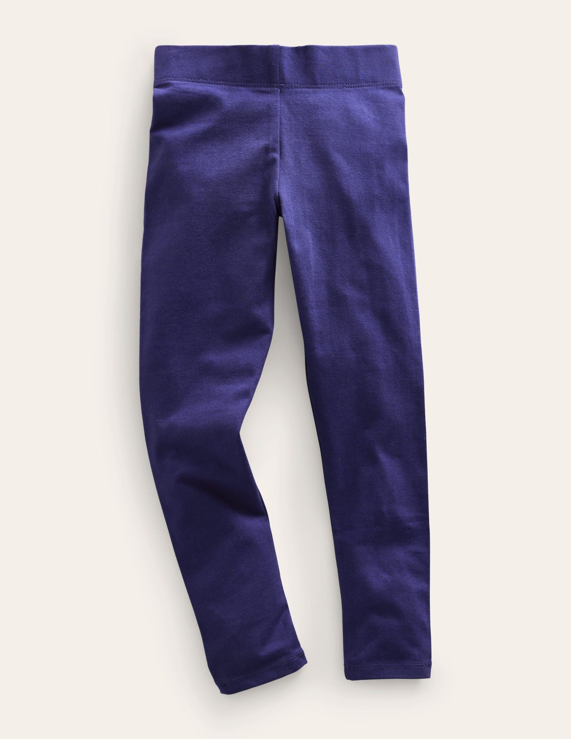 Plain Leggings-Starboard Blue-1