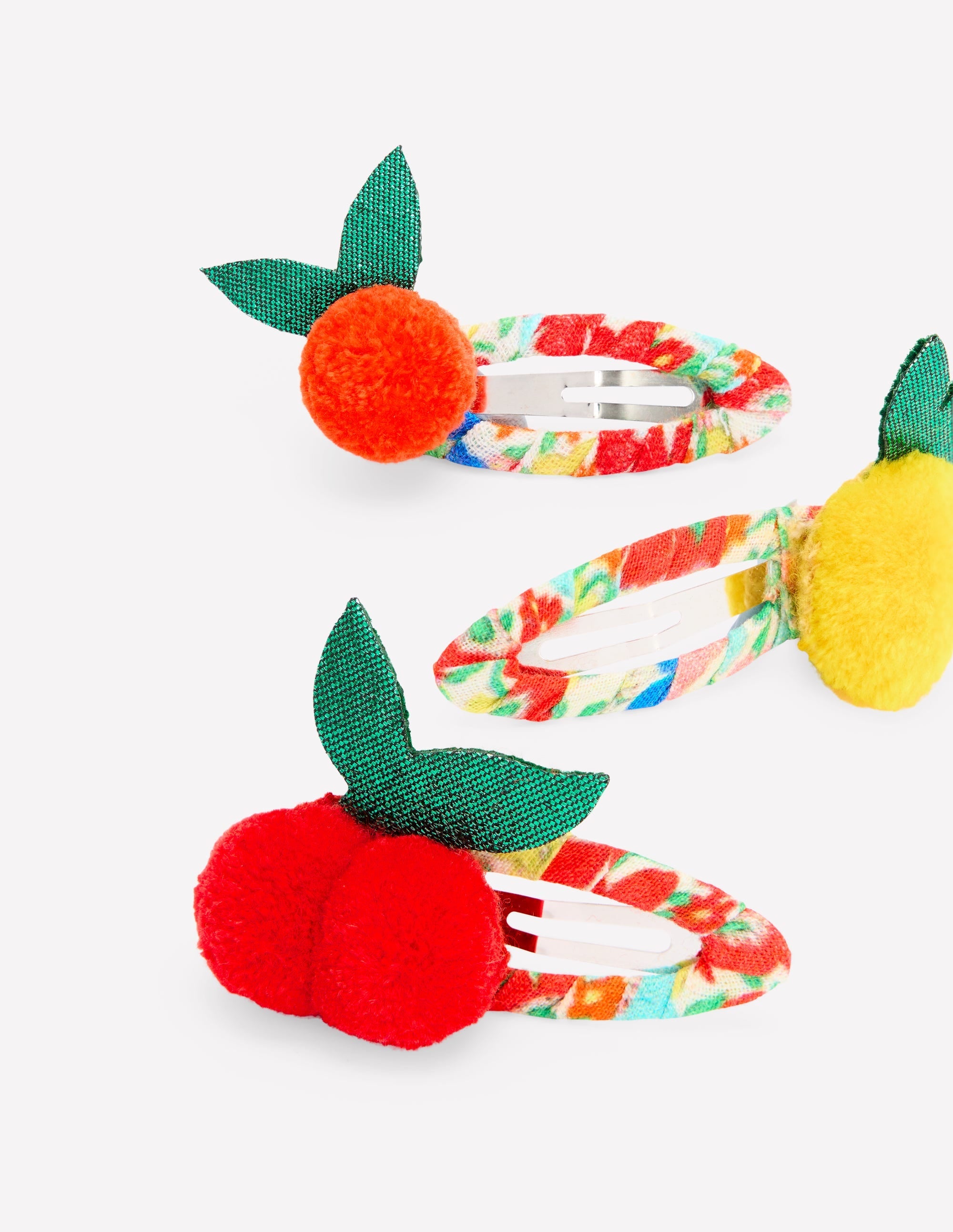3 Pack Hair Clips-Fruit - Image 2
