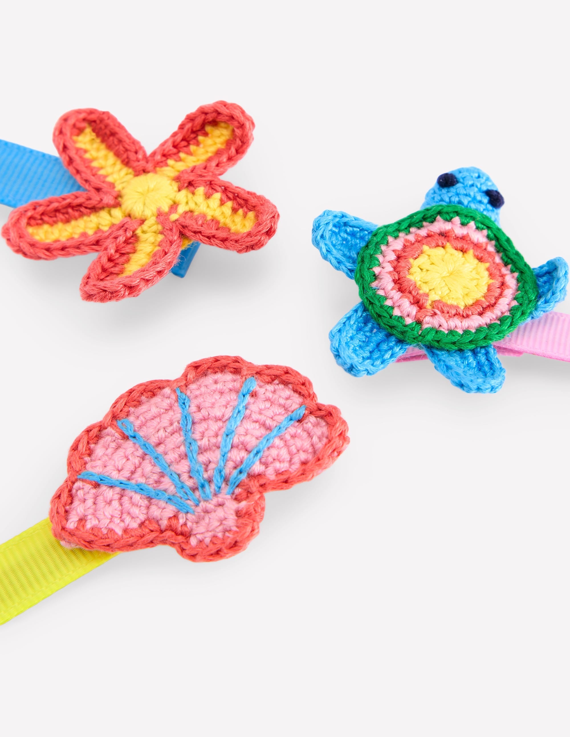 3 Pack Hair Clips-Under the sea - Image 2