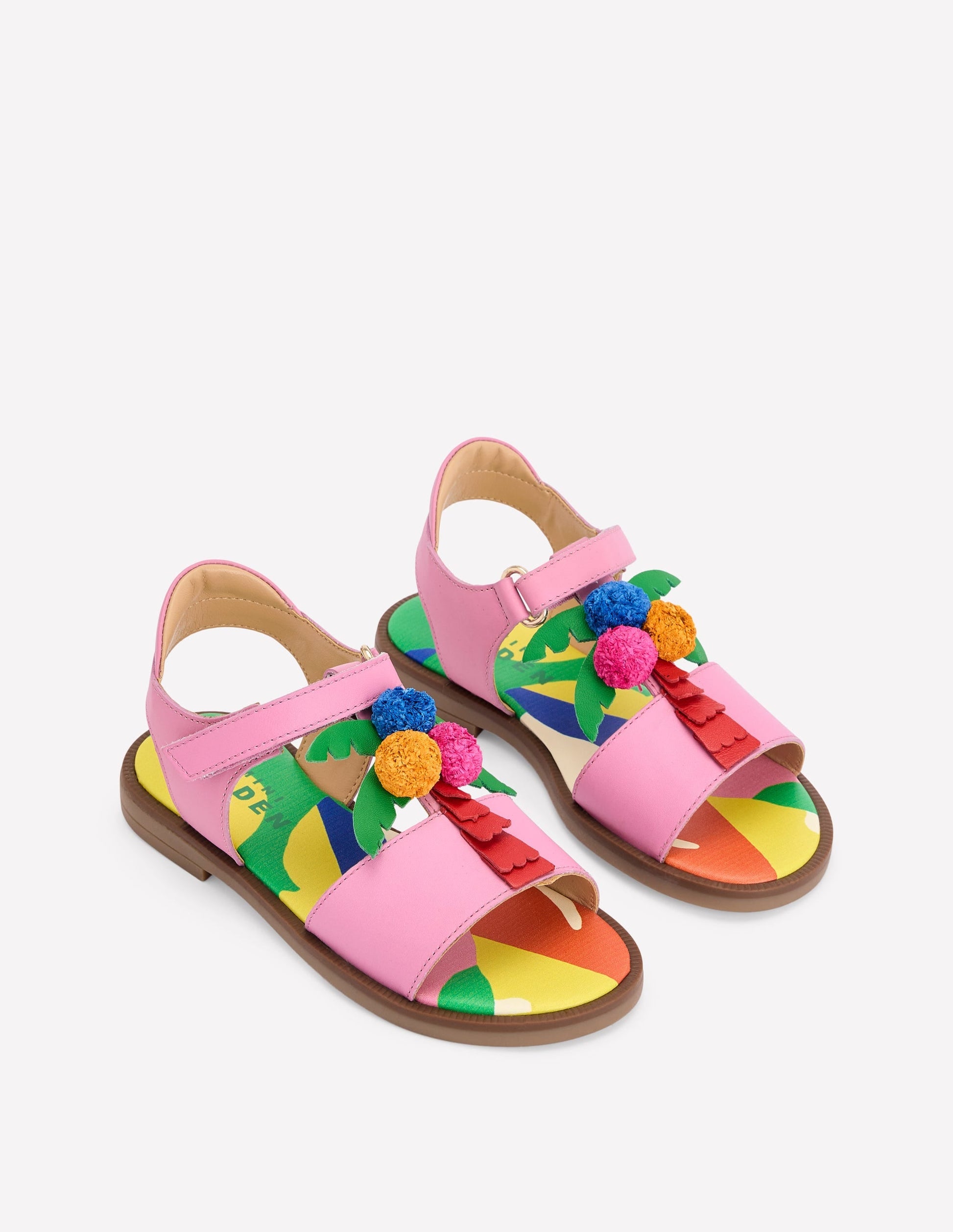 Fun Leather Sandals-Jungle-2