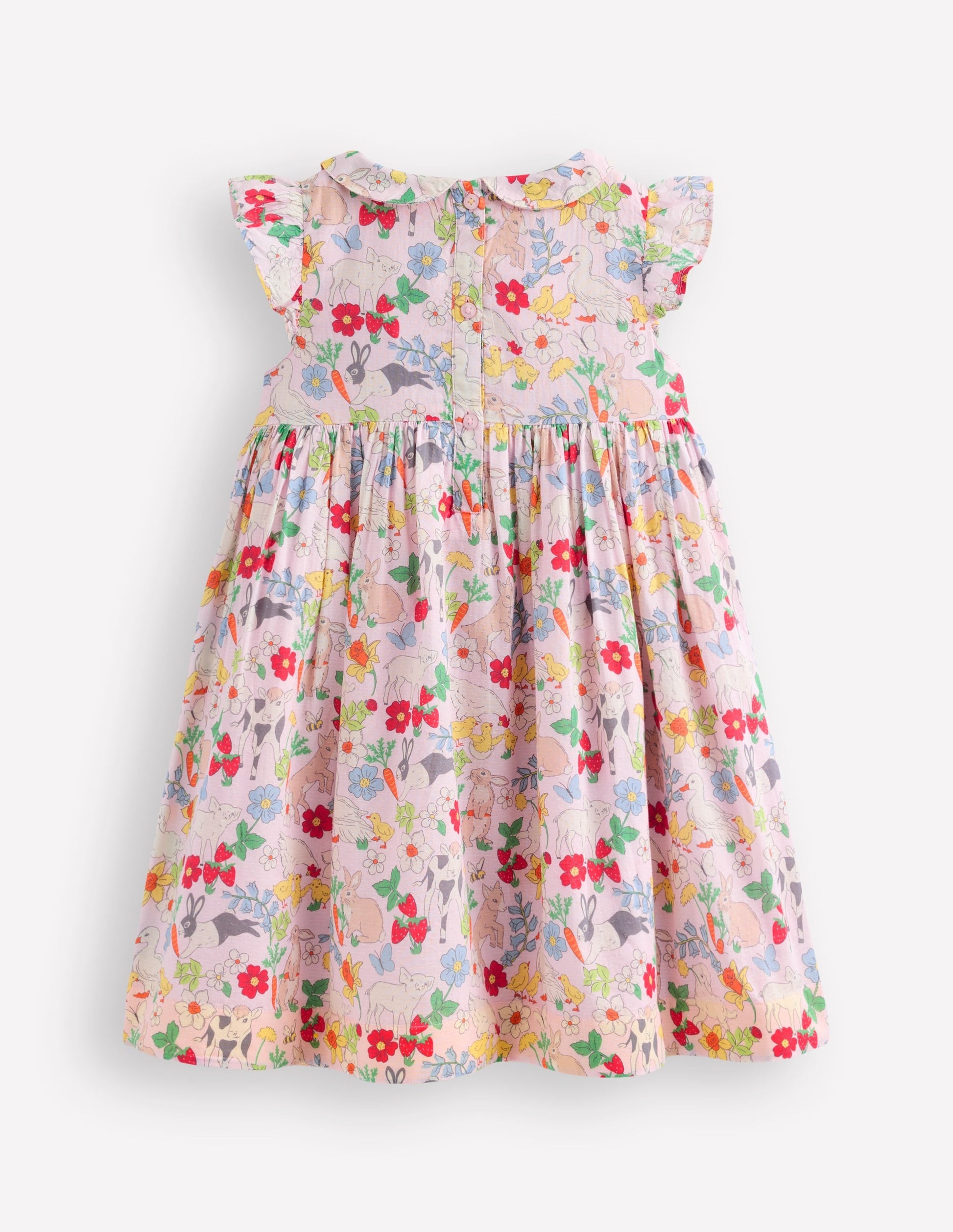 Adeline Smocked Dress-Lilac Spring Meadow-3