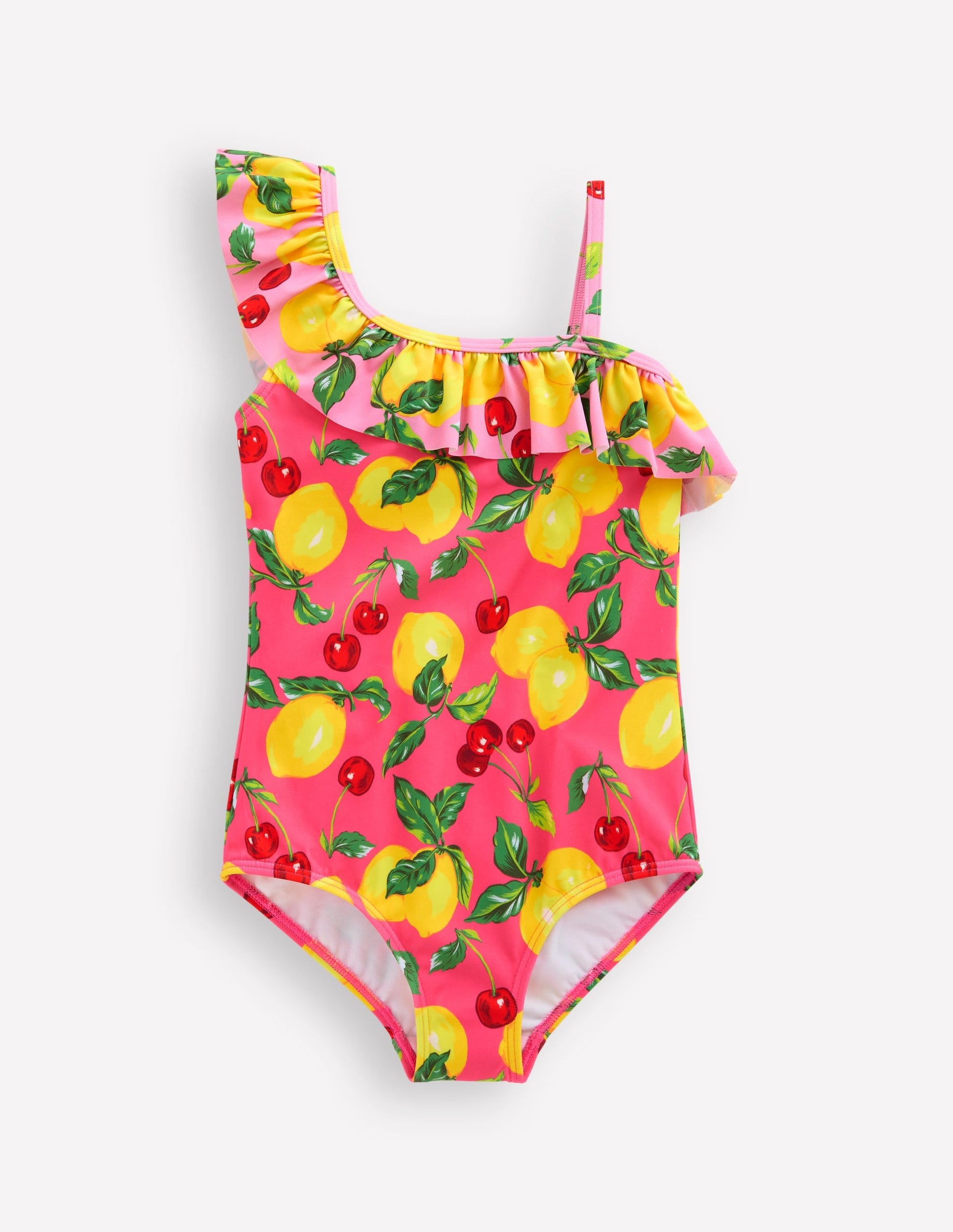 Lila One Shoulder Swimsuit-Lemon and Cherry Hotchpotch-2