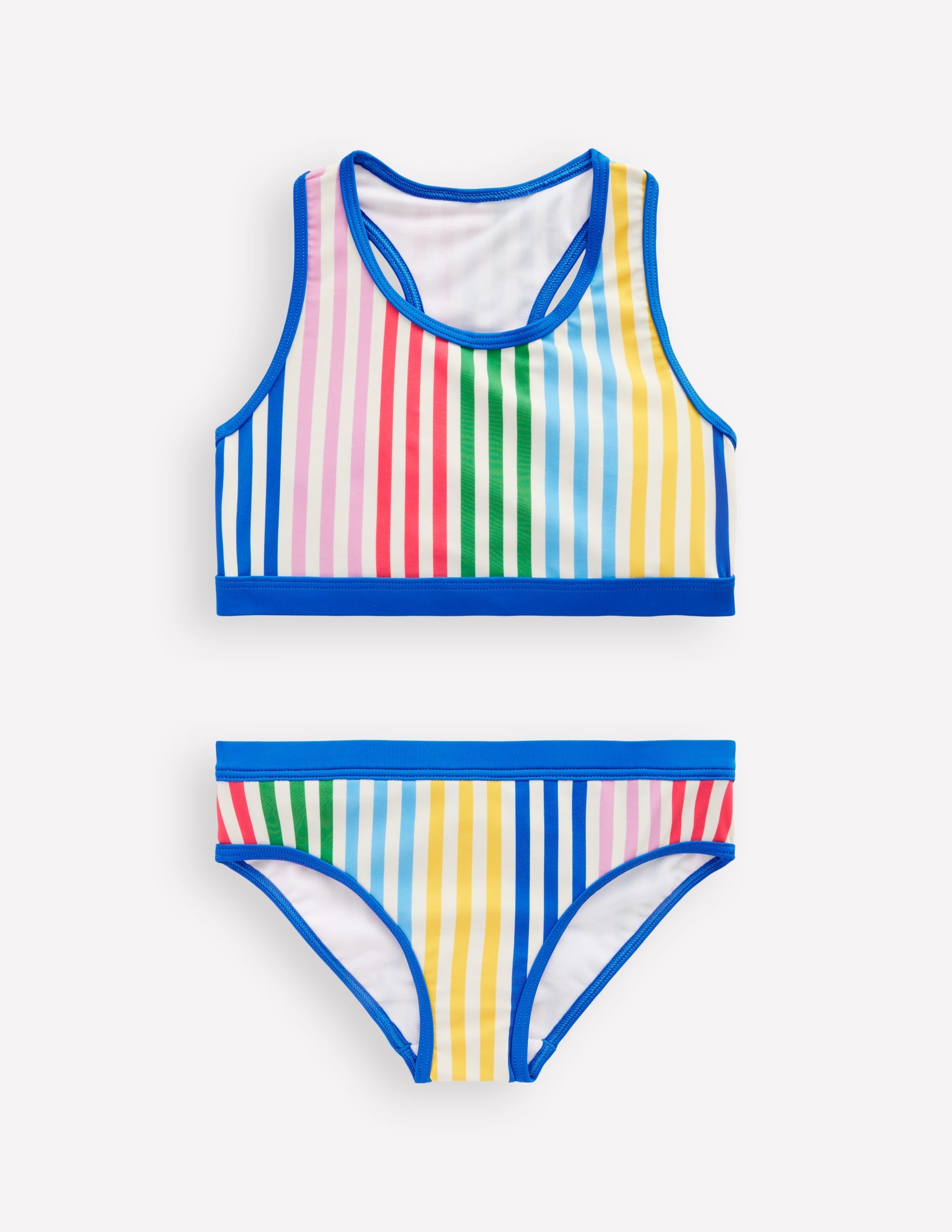 Racerback Bikini-Hotchpotch Stripe - Image 1