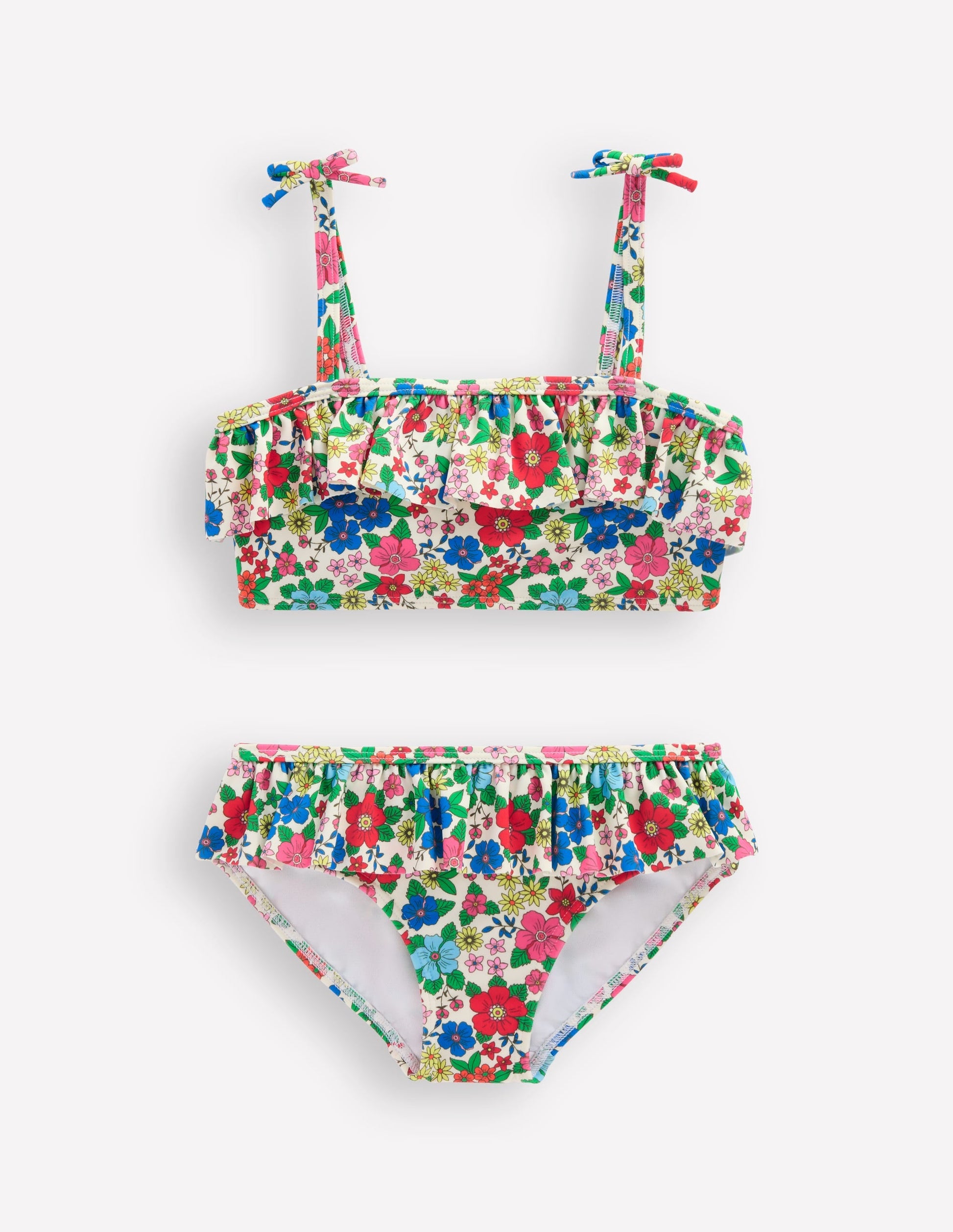 Tallulah Frill Bikini-Multi Holiday Flowerbed-1