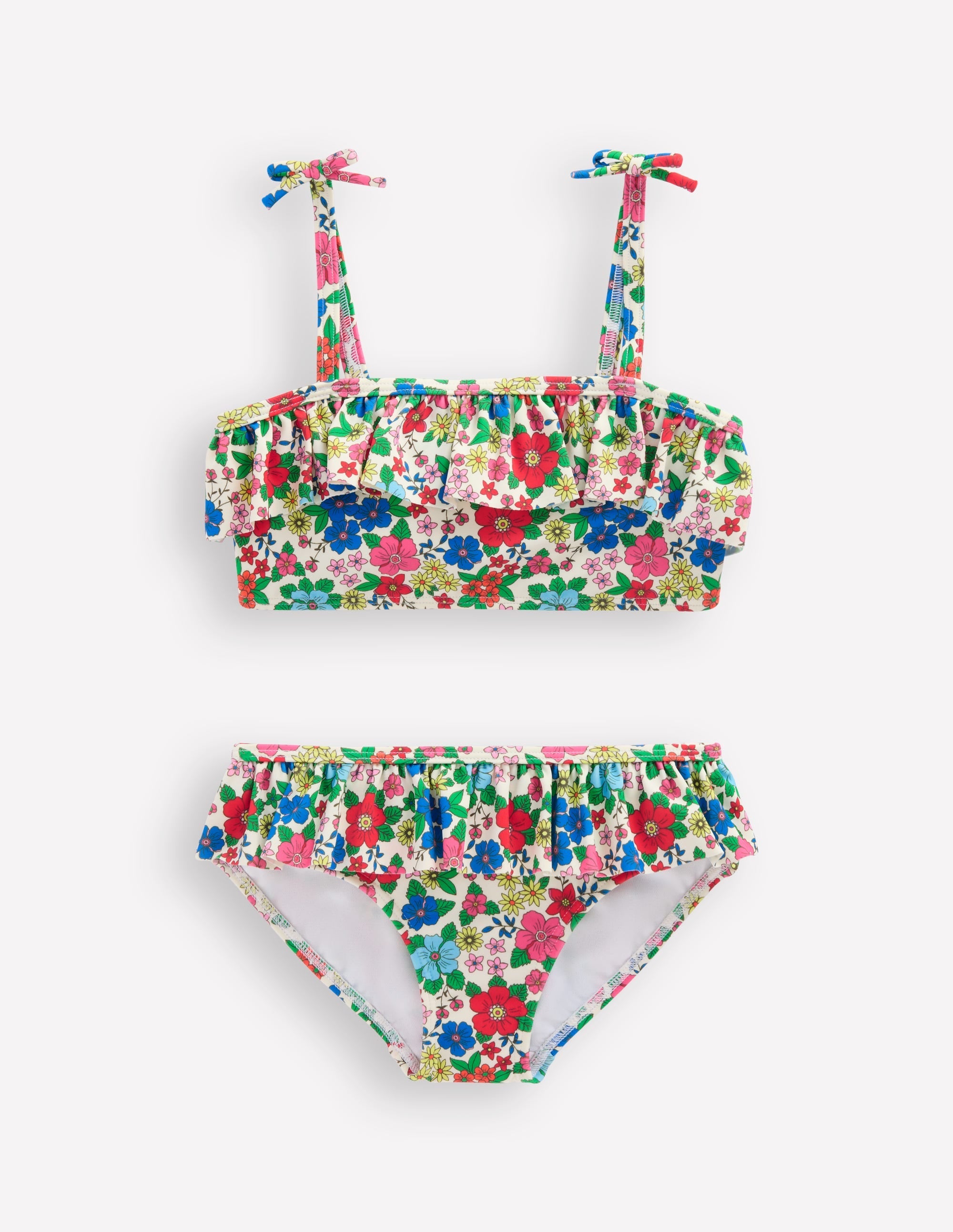 Tallulah Frill Bikini-Multi Holiday Flowerbed - Image 1