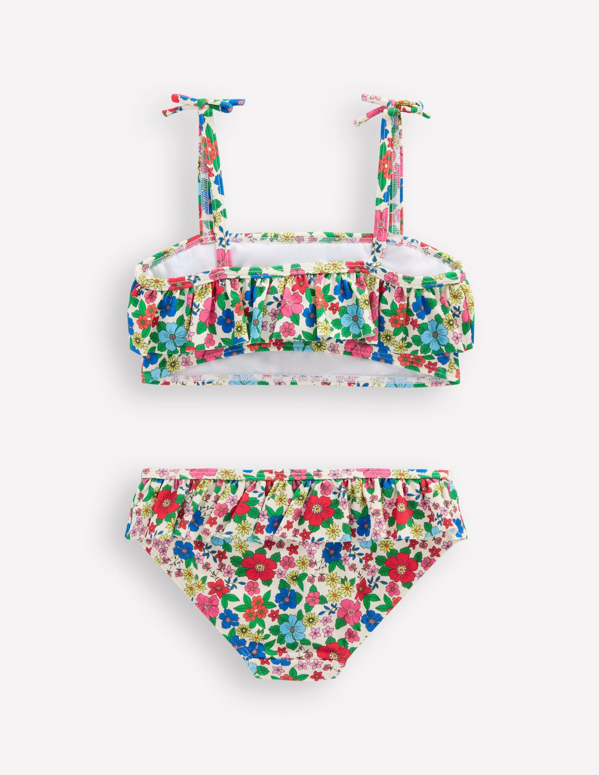 Tallulah Frill Bikini-Multi Holiday Flowerbed-2