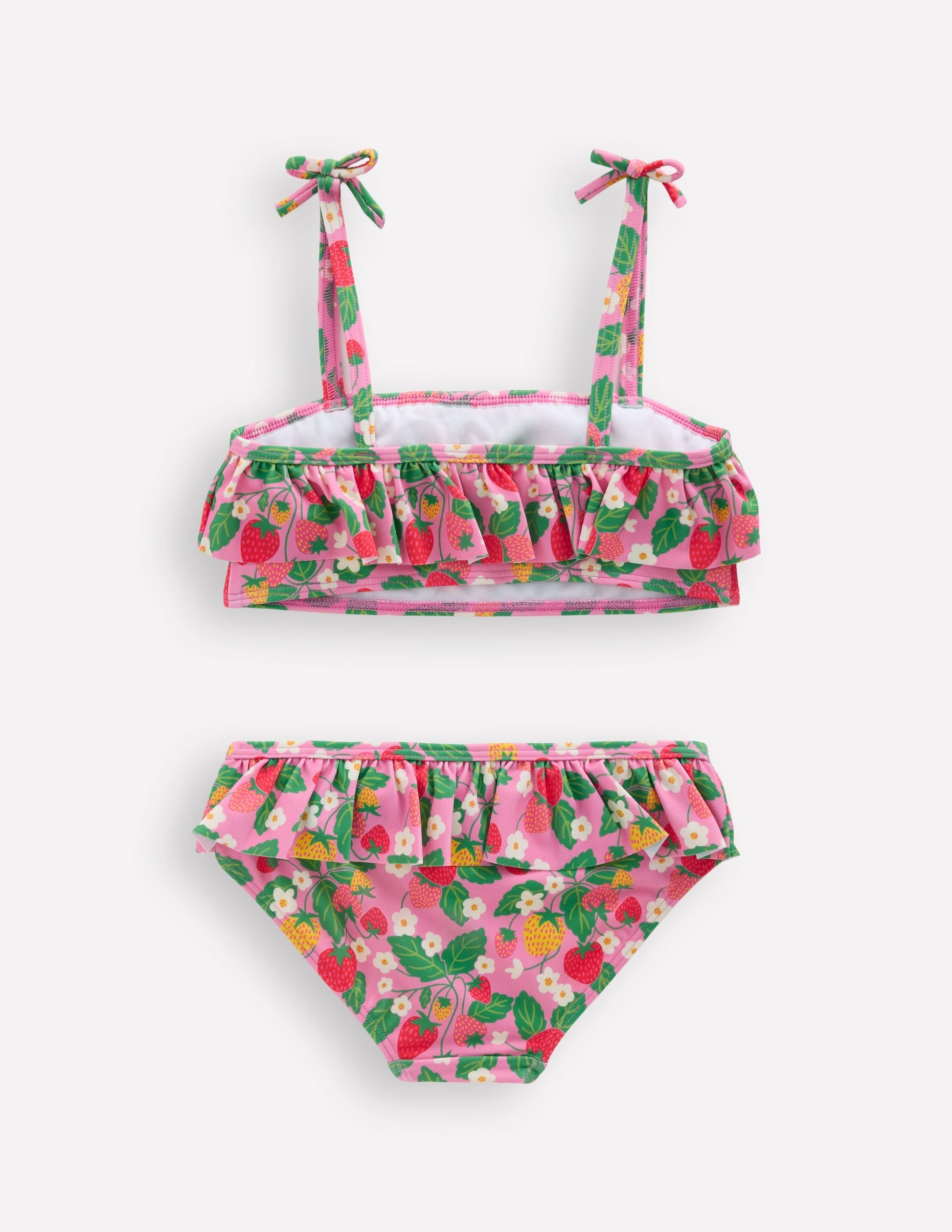 Tallulah Frill Bikini-Pink Strawberry Patch-3