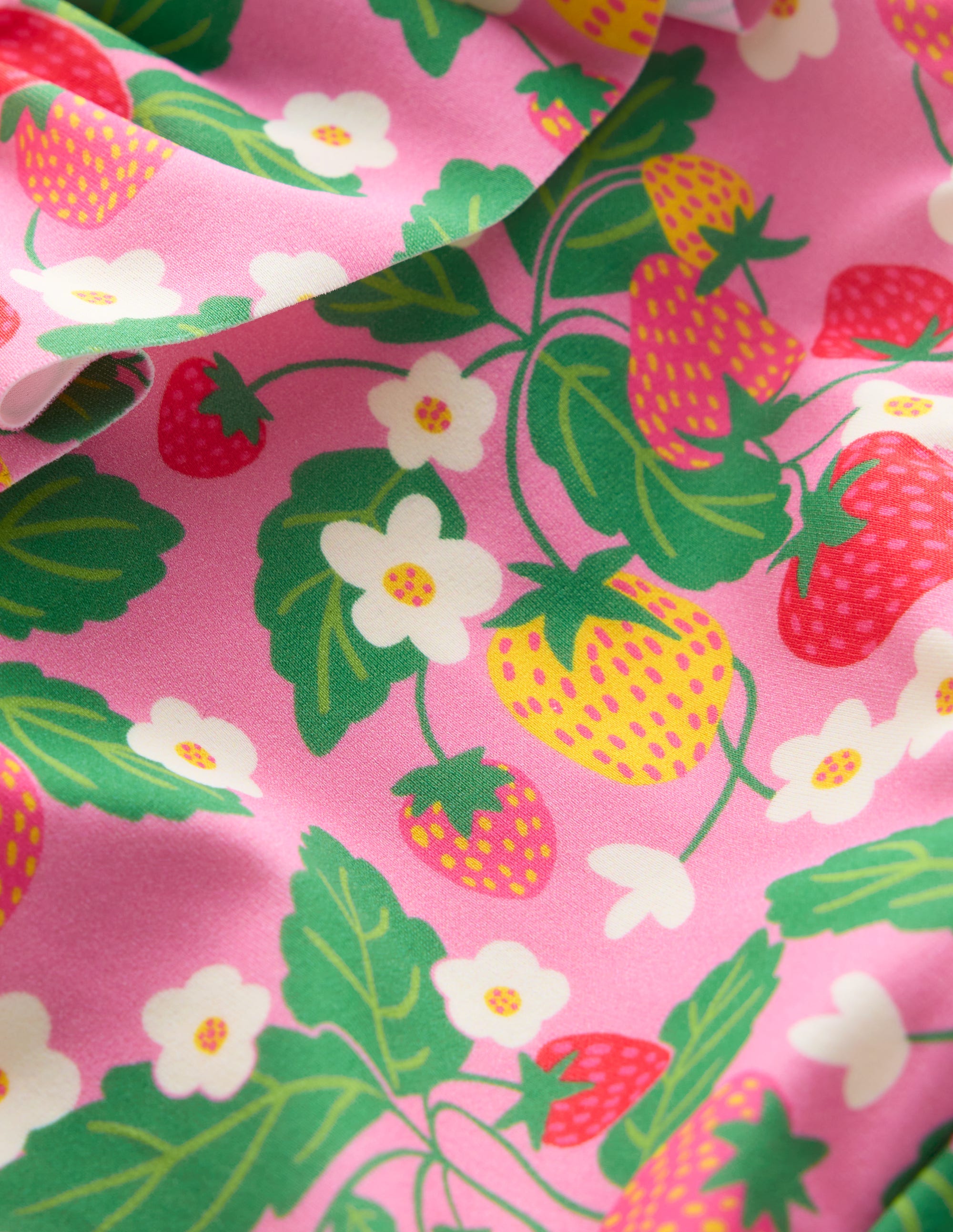 Tallulah Frill Bikini-Pink Strawberry Patch - Image 4
