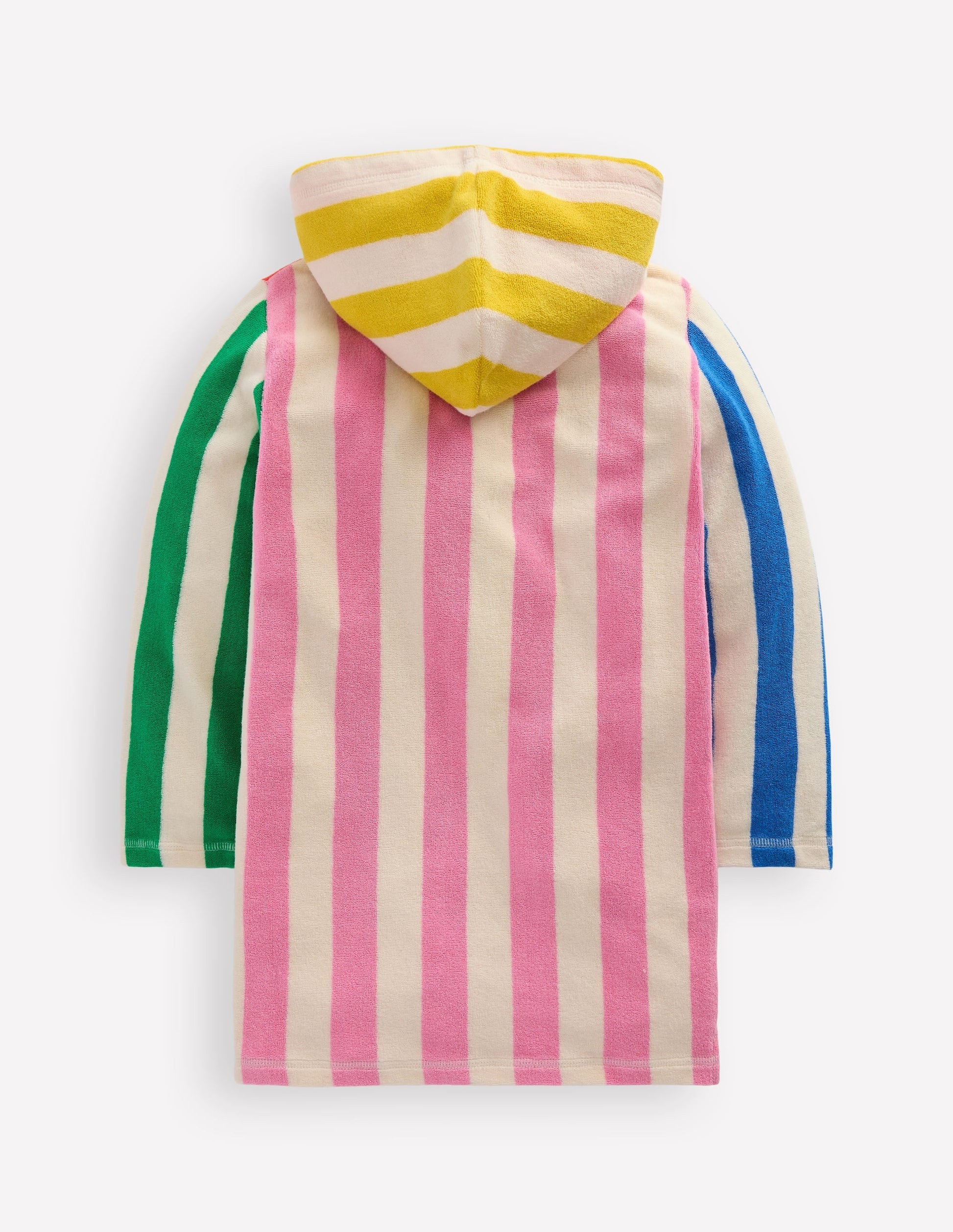 Romie Towelling Zip Throw-On-Hotchpotch Stripe-2