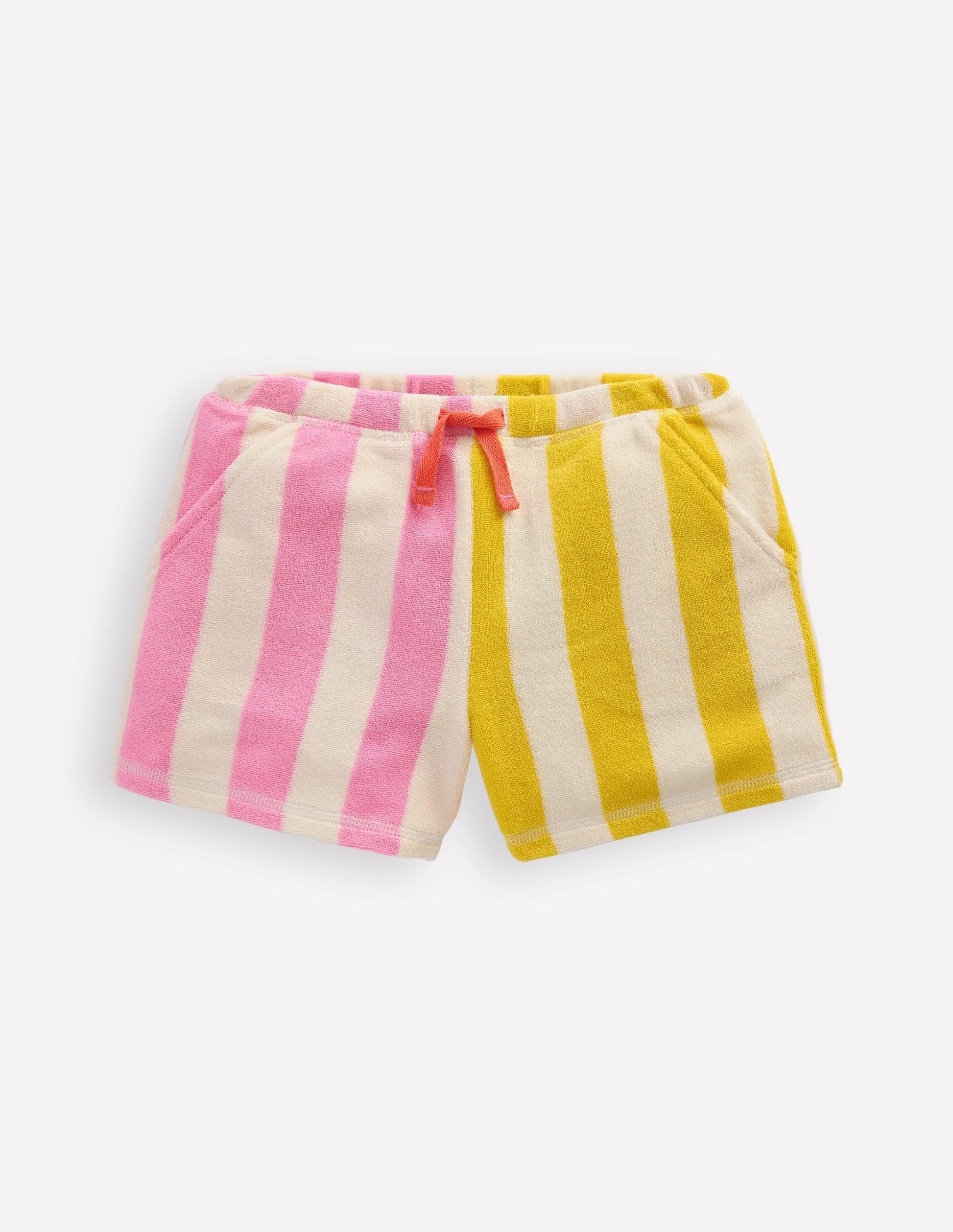 Printed Towelling Short-Hotchpotch Multi Stripe-1