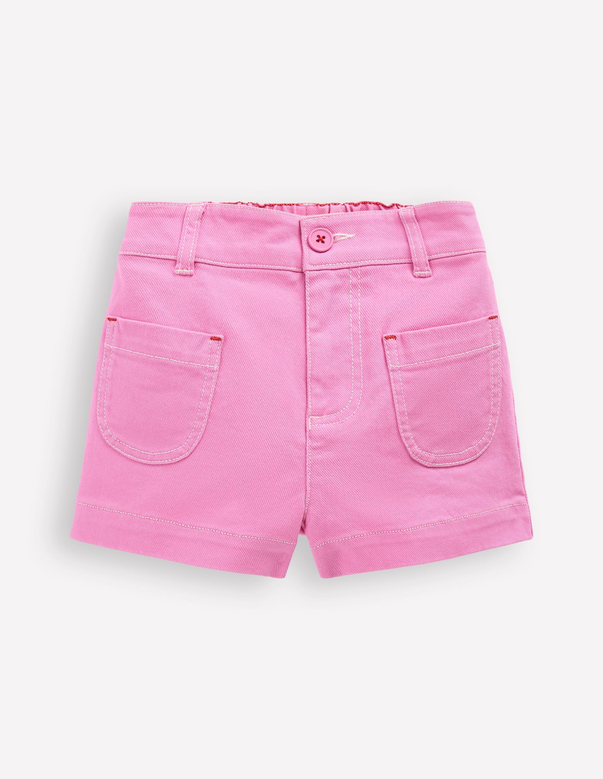 Patch Pocket Shorts-Vintage Mauve - Image 1
