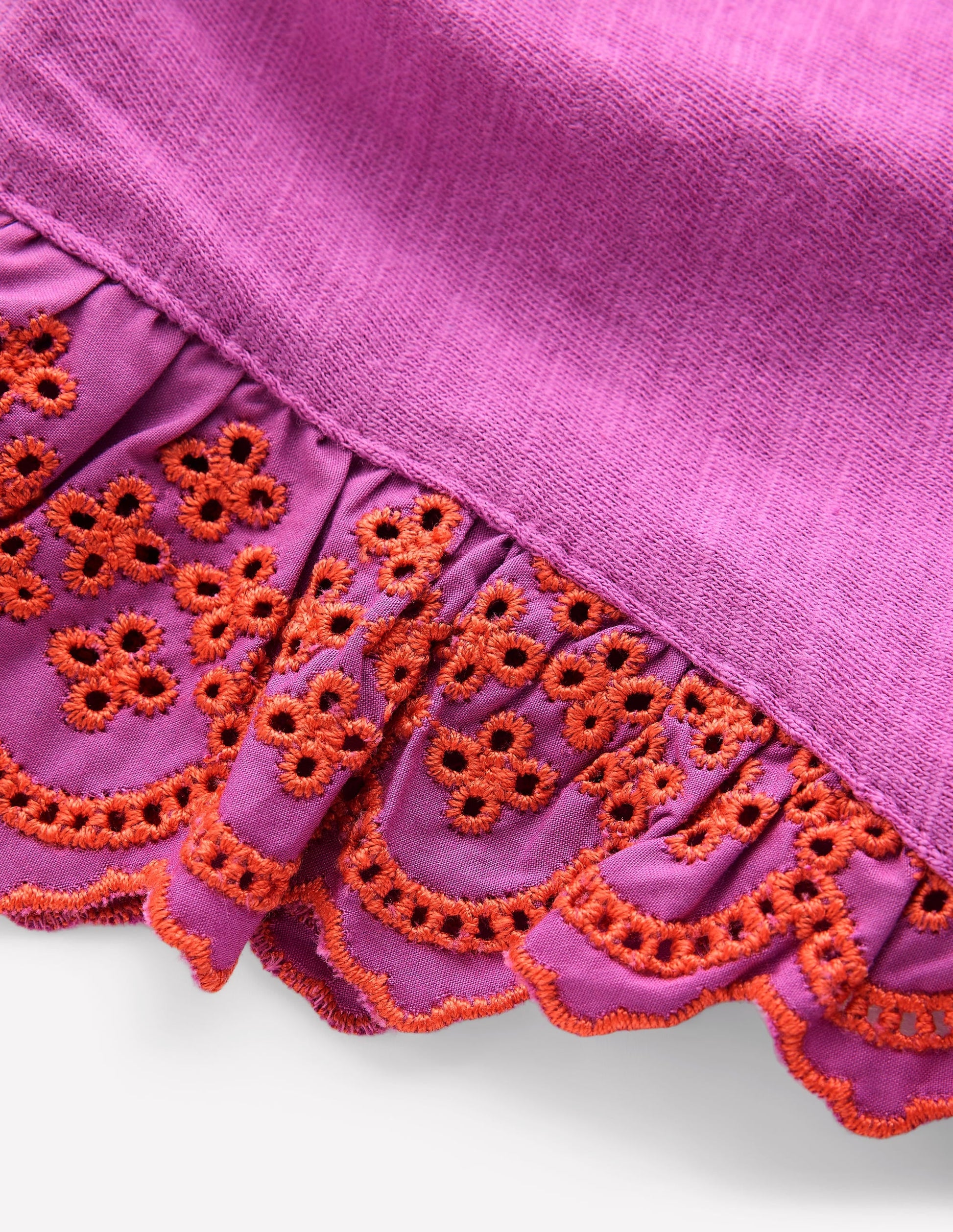 Margaret Broderie Frill Tee-Orchid Purple-3