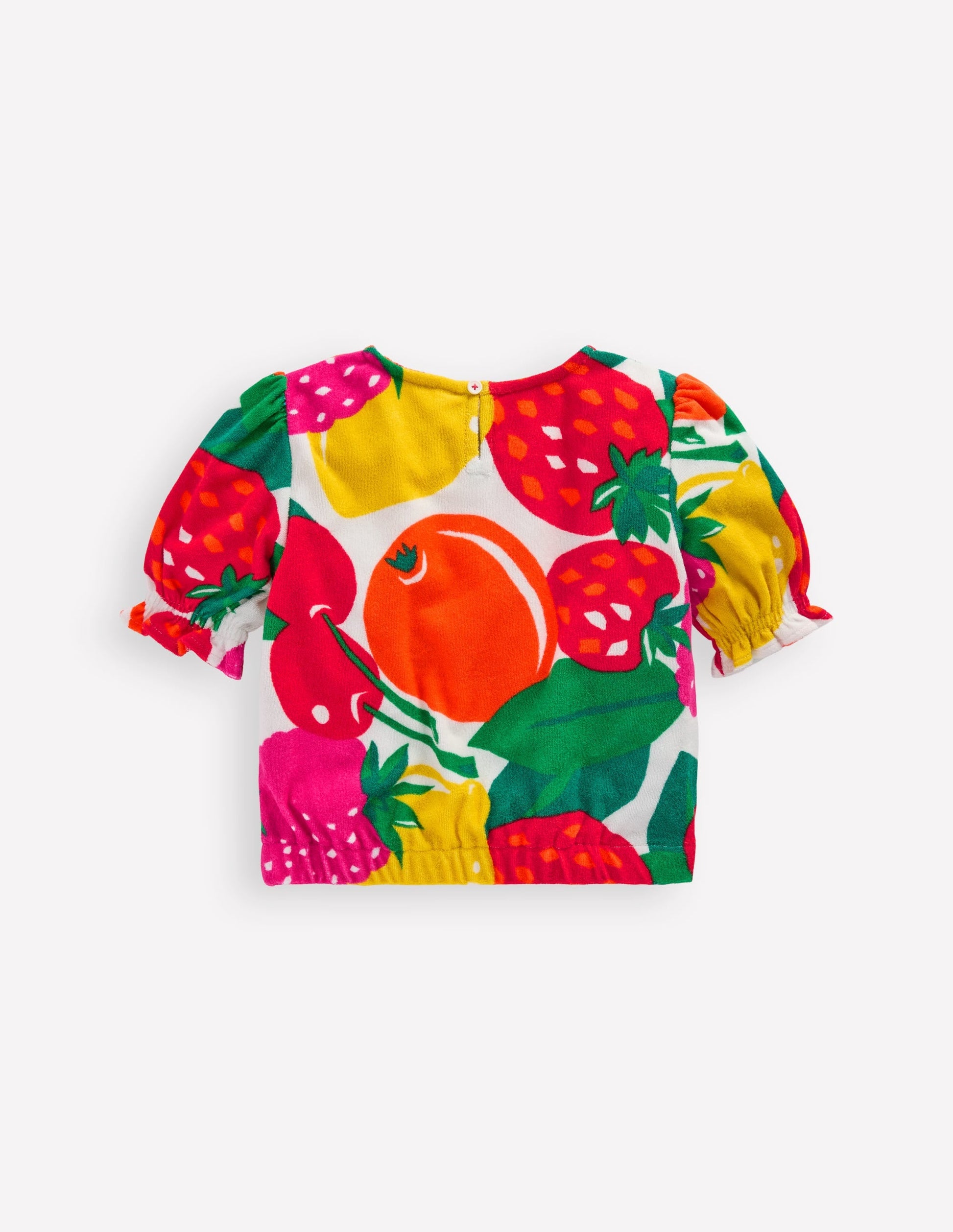 Towelling Top-Multi Giant Fruit-2