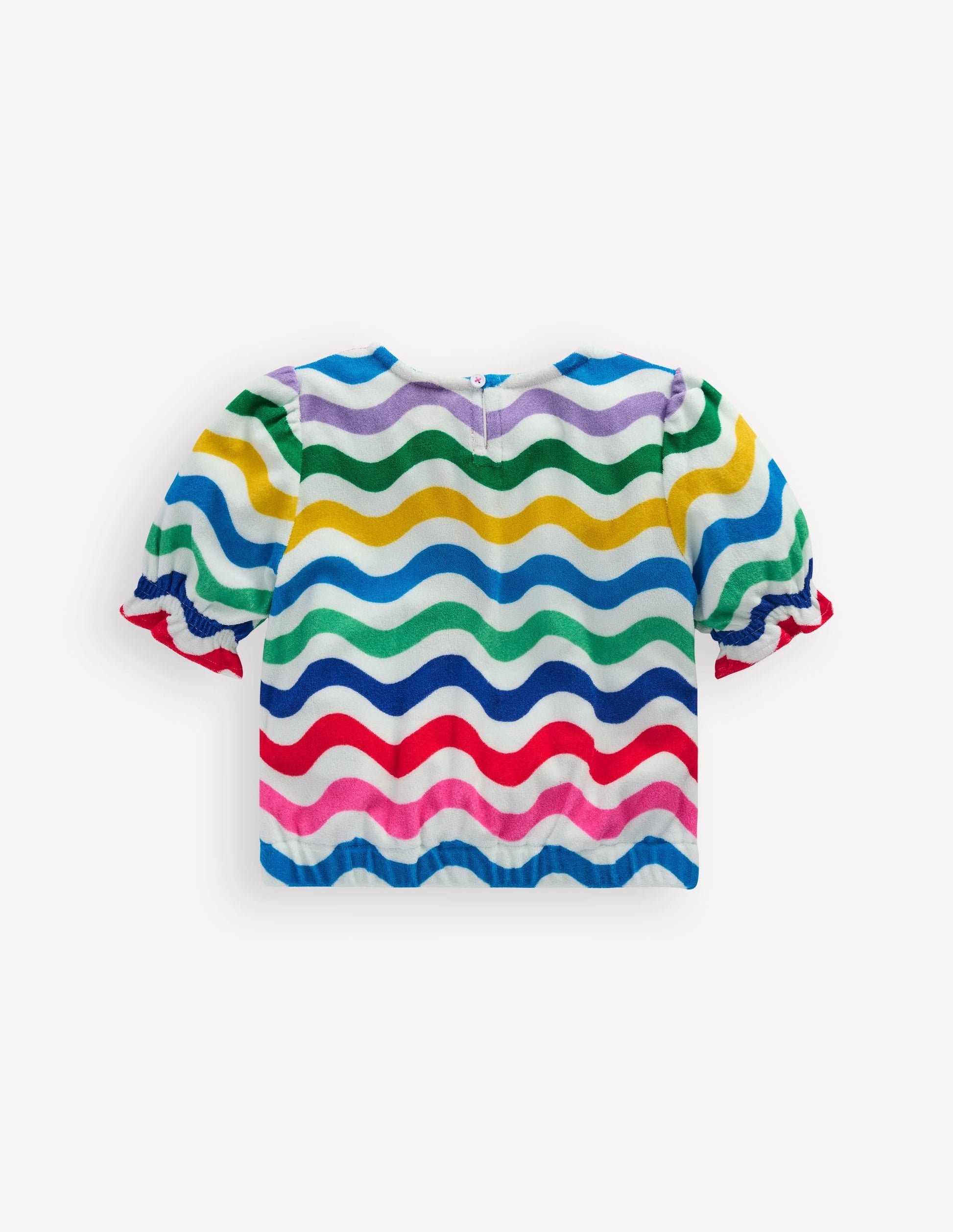 Towelling Top-Multi Wave-2