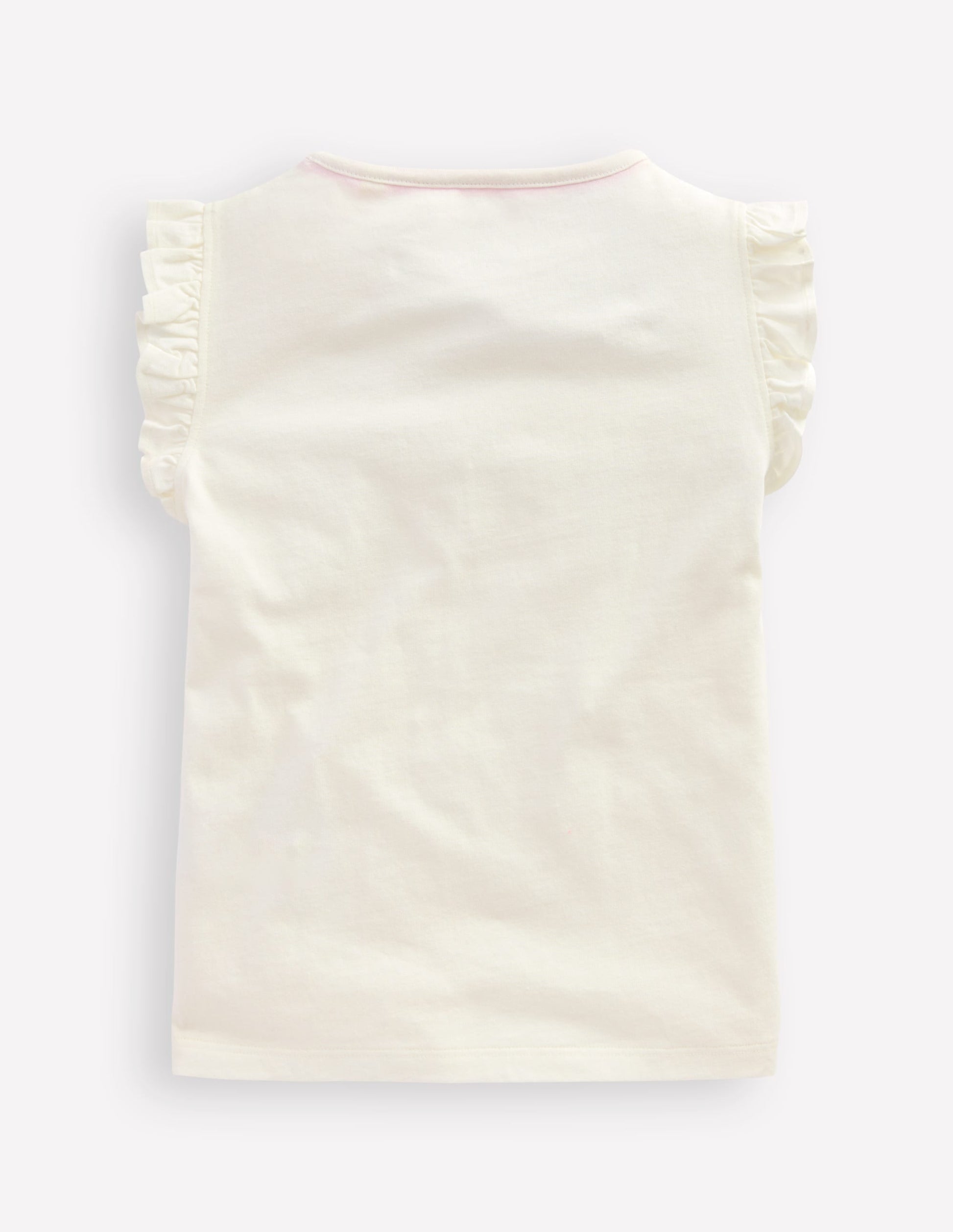 Flutter Short Sleeve T-shirt-Ivory Birds-2